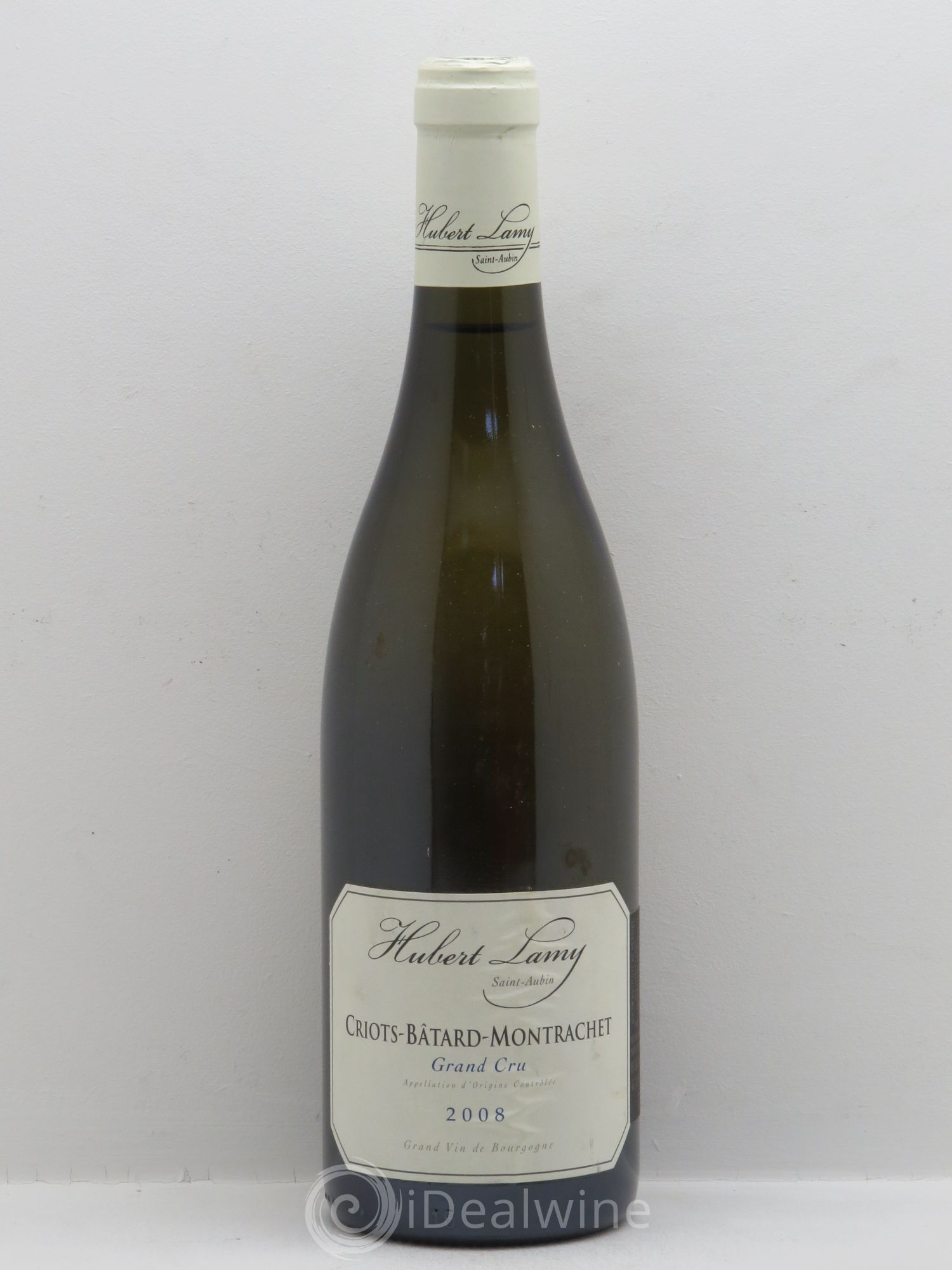 Criots-Bâtard-Montrachet Grand Cru Hubert Lamy 2008 - Posten von 1 Flasche - 0