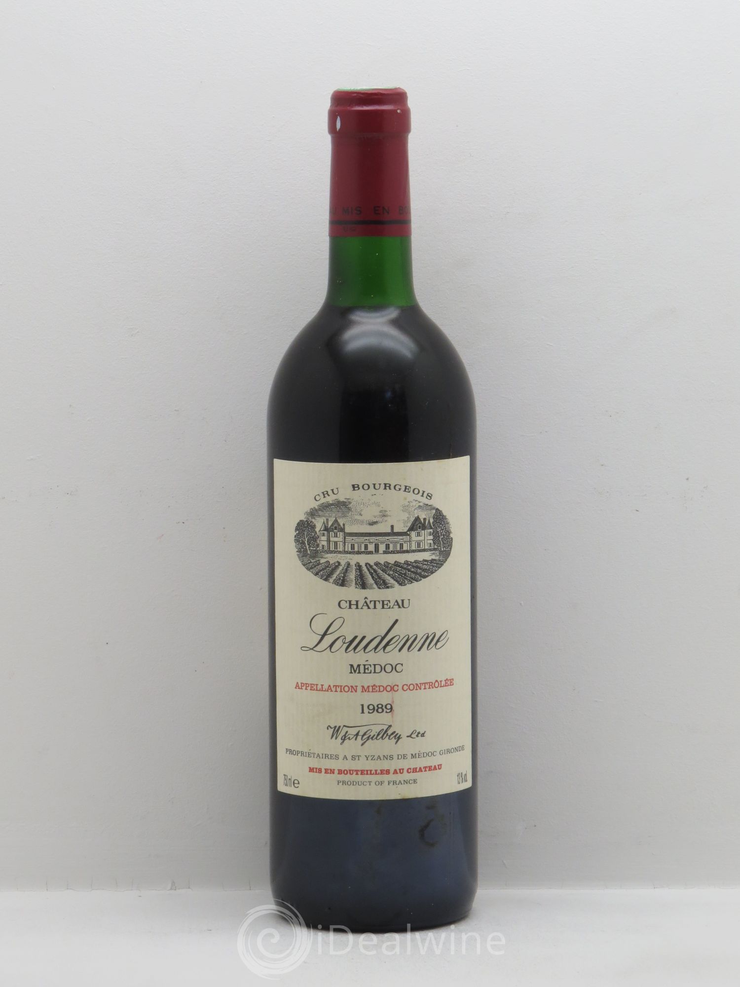 Château Loudenne Cru Bourgeois 1989 - Lot de 6 bouteilles - 0