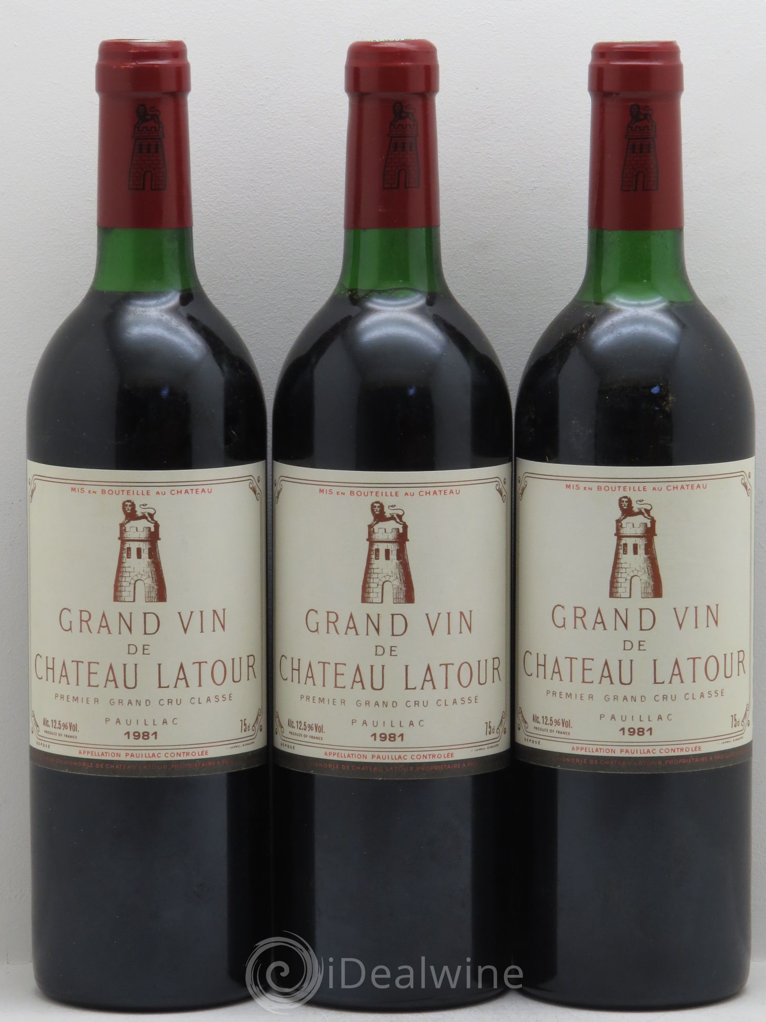 Château Latour 1er Grand Cru Classé 1981 - Lot de 6 bouteilles - 2