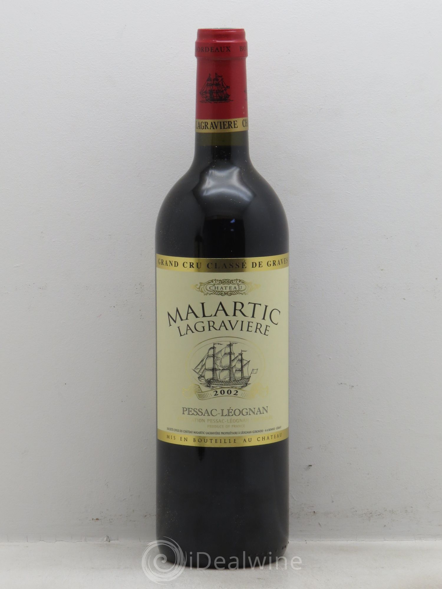 Château Malartic-Lagravière Cru Classé de Graves 2002 - Lot de 6 bouteilles - 0