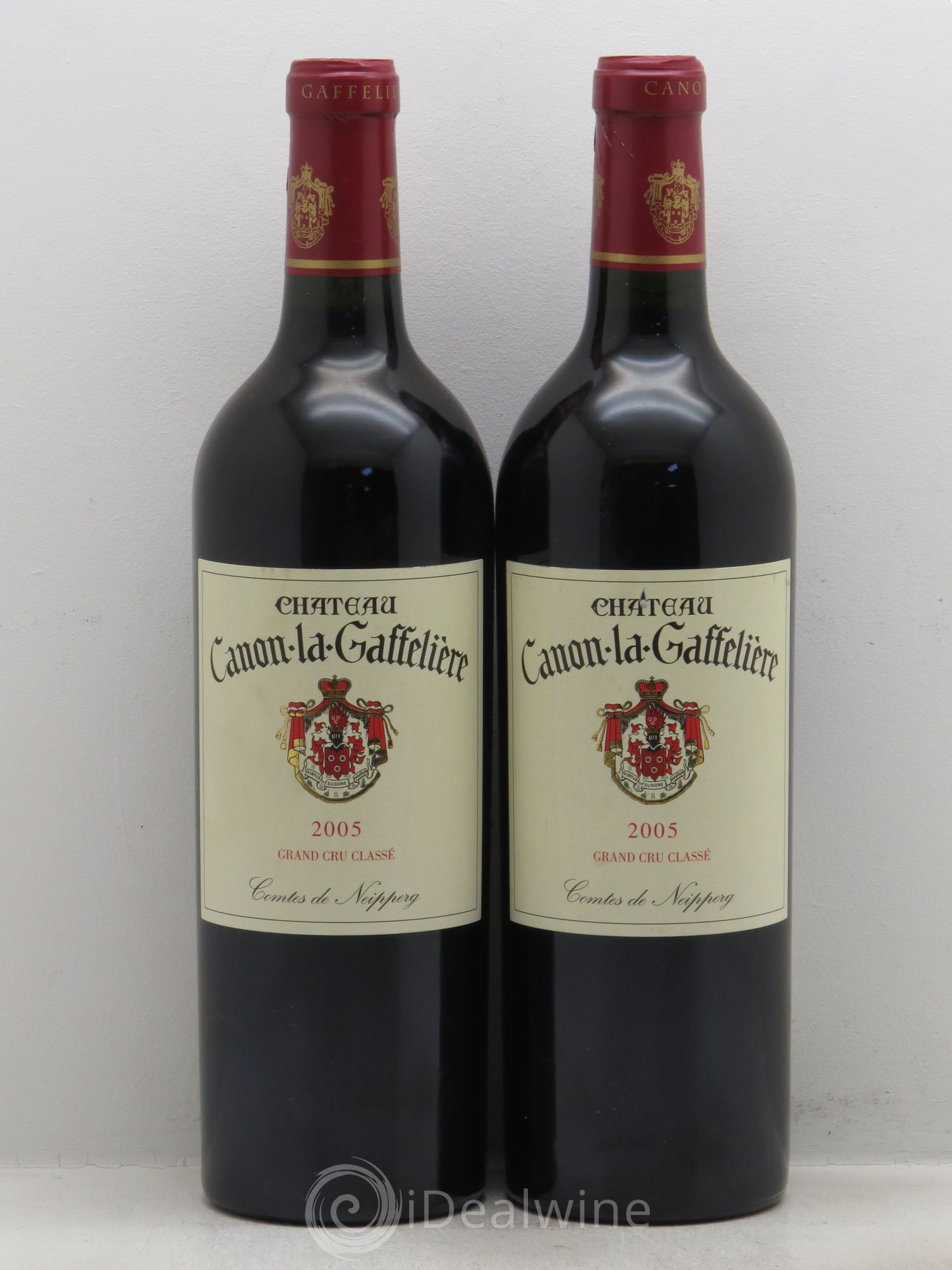 Château Canon la Gaffelière 1er Grand Cru Classé B 2005 - Lot de 2 bouteilles - 0