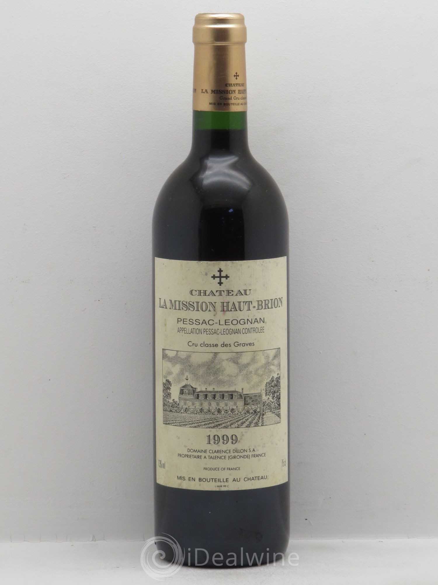 Château la Mission Haut-Brion Cru Classé de Graves 1999 - Lot de 1 bouteille - 0