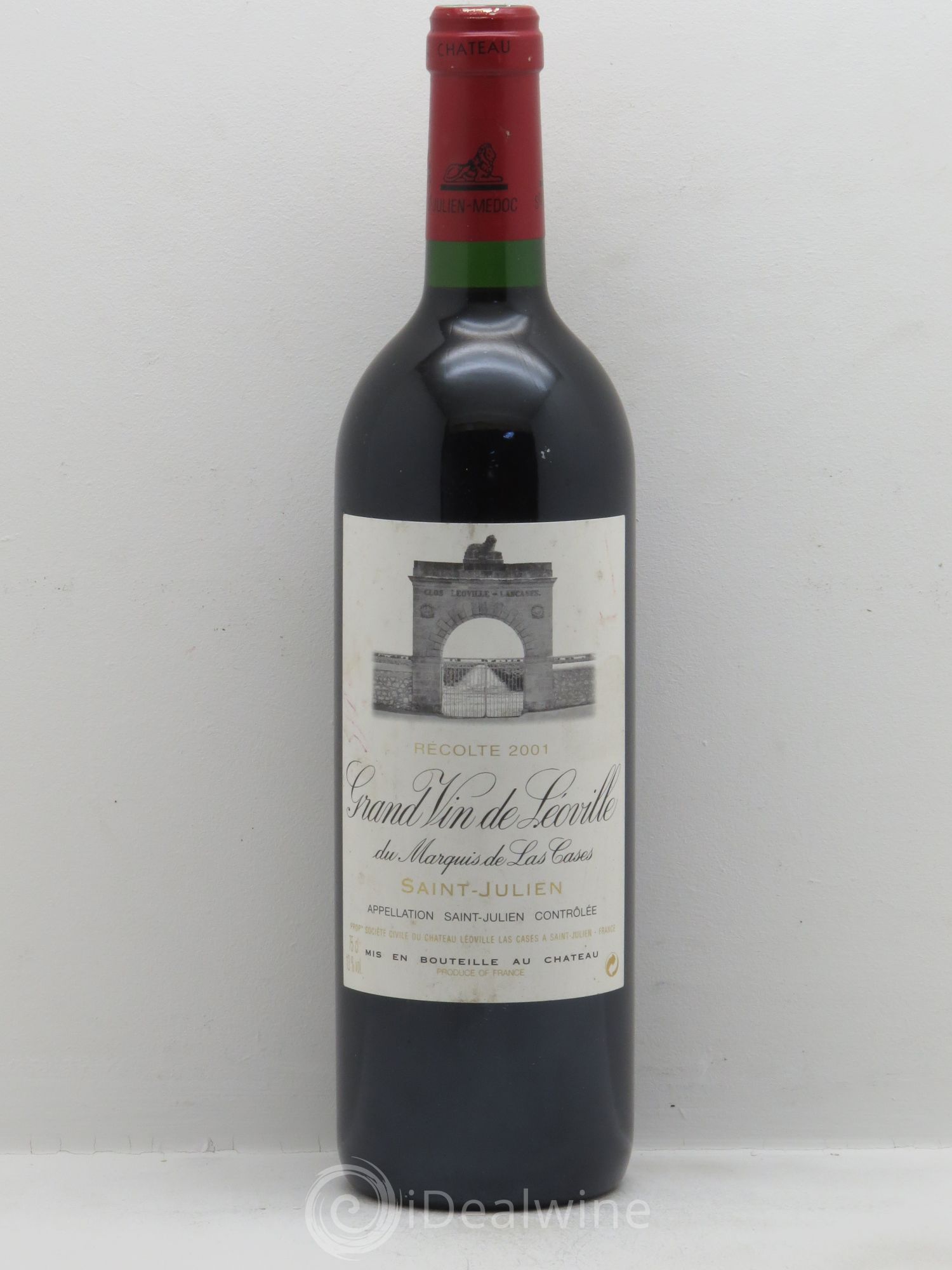 Château Léoville Las Cases 2ème Grand Cru Classé 2001 - Lot de 1 bouteille - 0