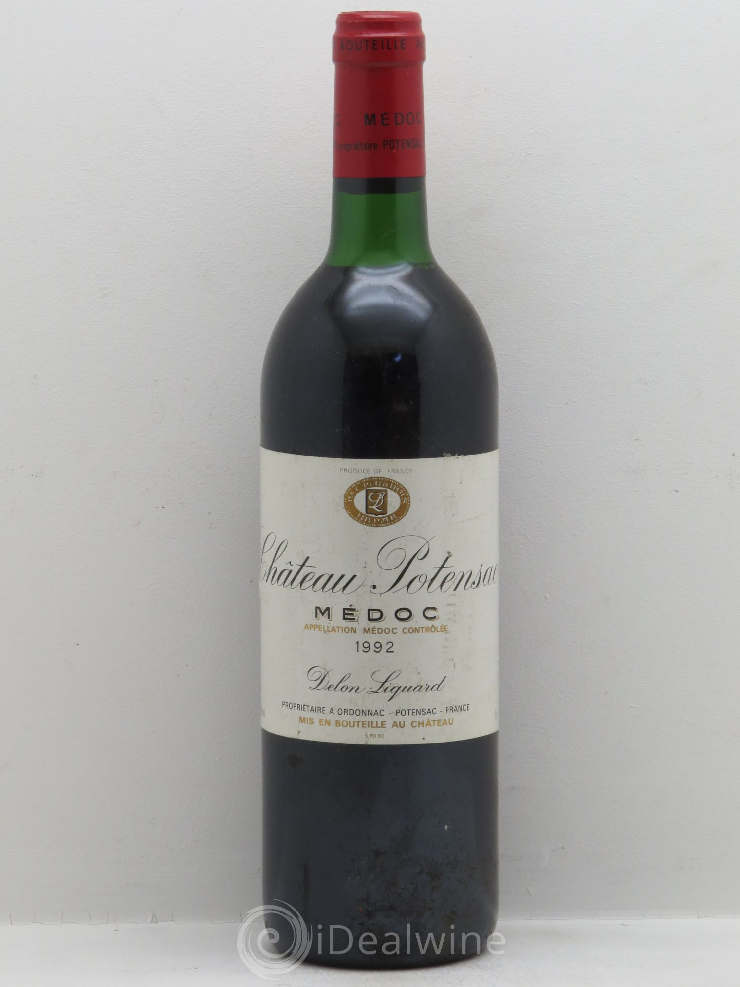 Château Potensac 1992 - Lot de 1 bouteille - 0