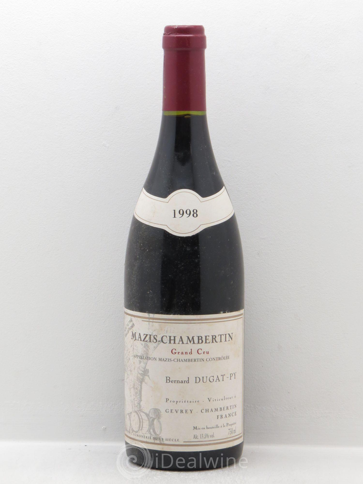 Mazis-Chambertin Grand Cru Vieilles Vignes Dugat-Py Vieilles vignes 1998 - Lot de 1 bouteille - 0