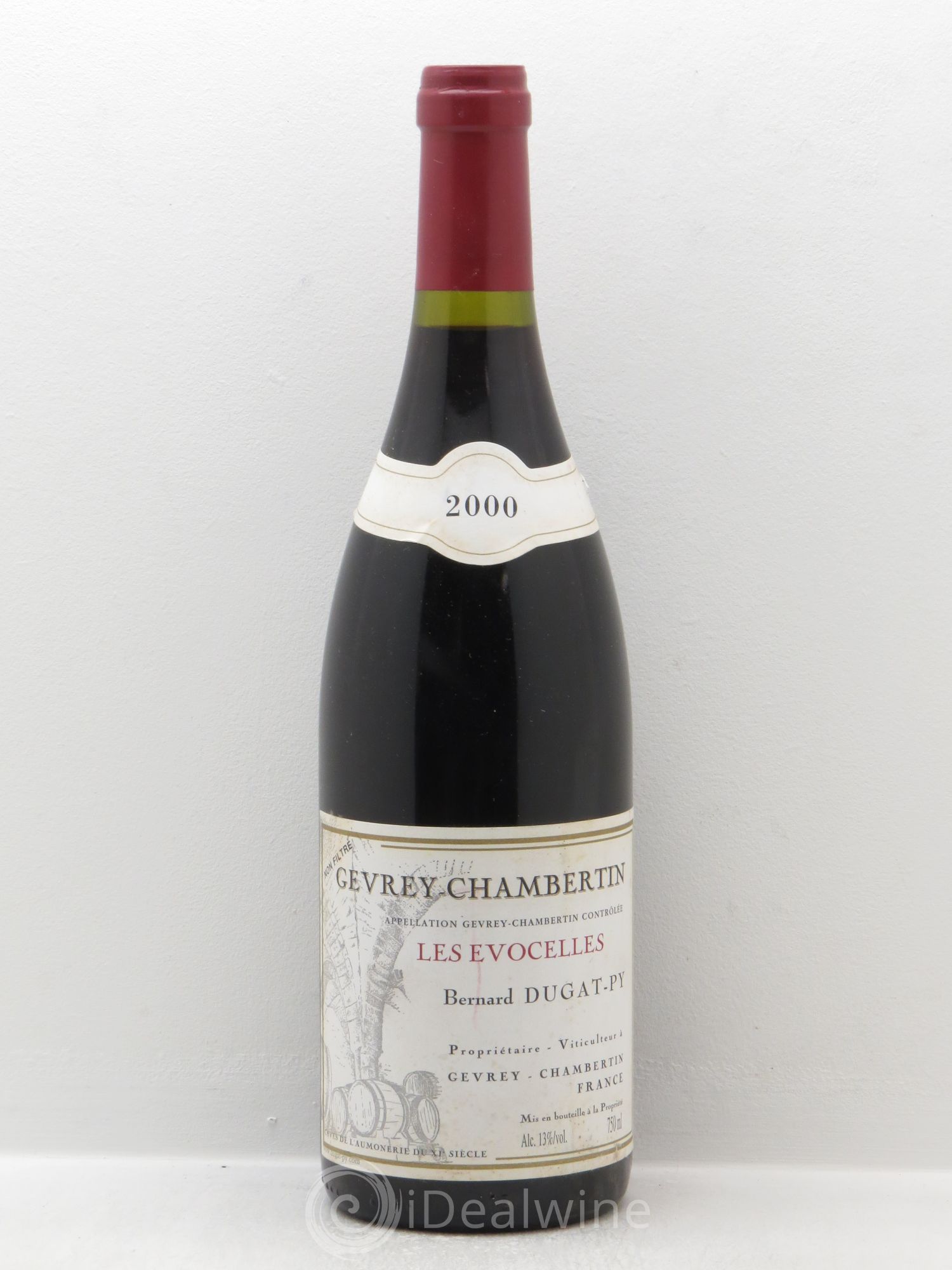 Gevrey-Chambertin Les Evocelles Vieilles Vignes Dugat-Py 2000 - Lot de 1 bouteille - 0