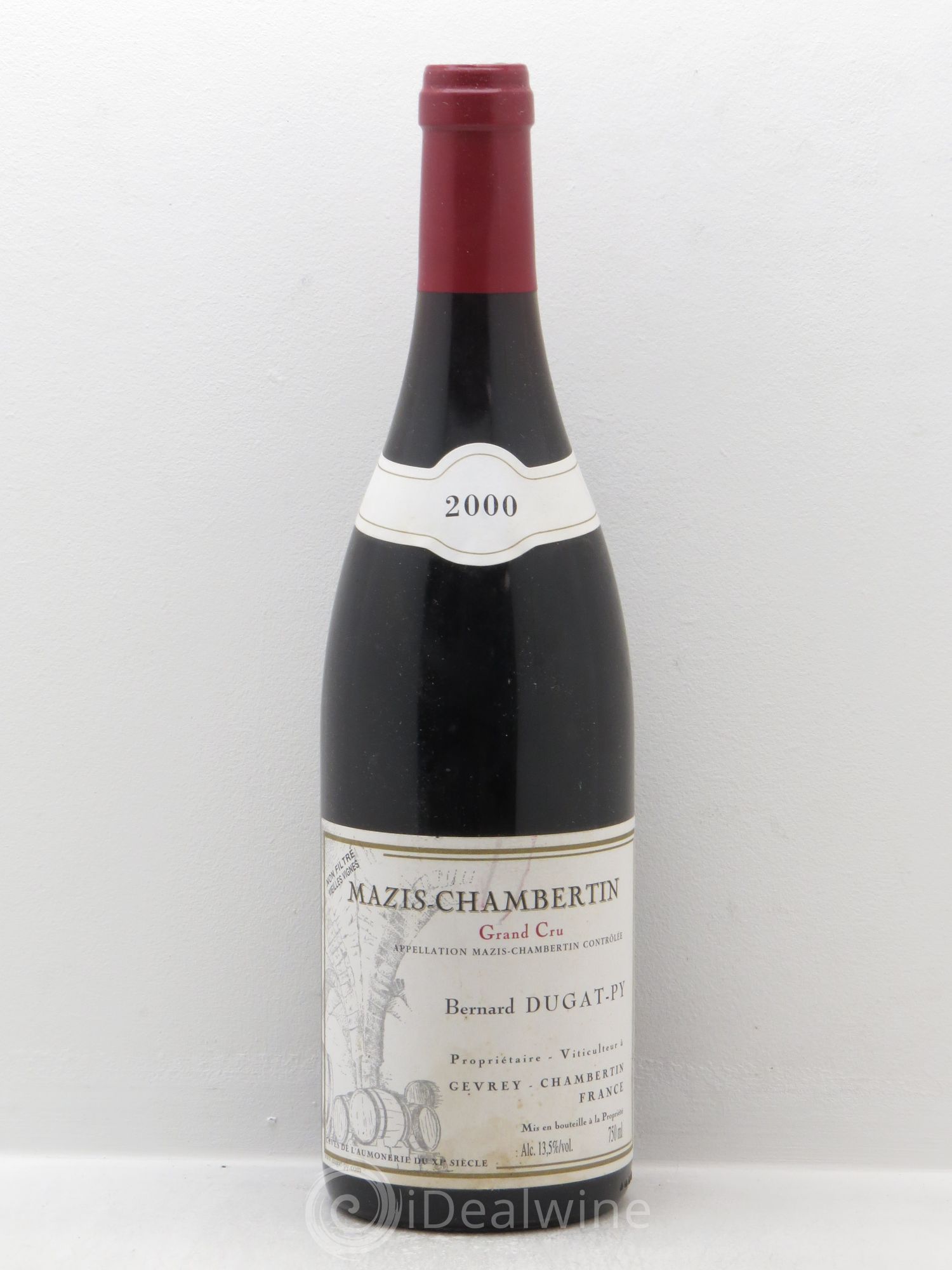 Mazis-Chambertin Grand Cru Vieilles Vignes Dugat-Py Vieilles vignes 2000 - Lot de 1 bouteille - 0