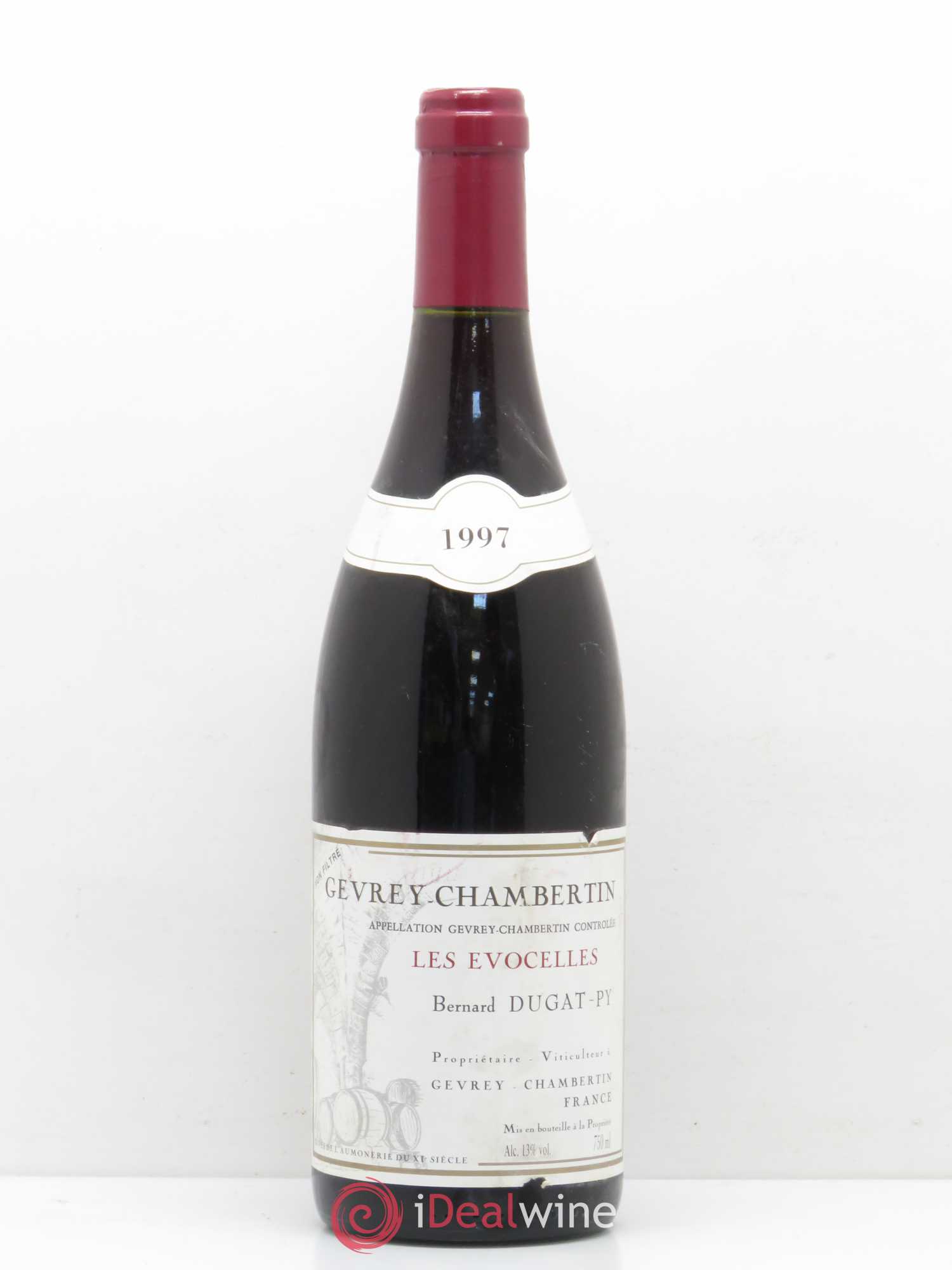 Gevrey-Chambertin Les Evocelles Vieilles Vignes Dugat-Py 1997 - Lot de 1 bouteille - 0