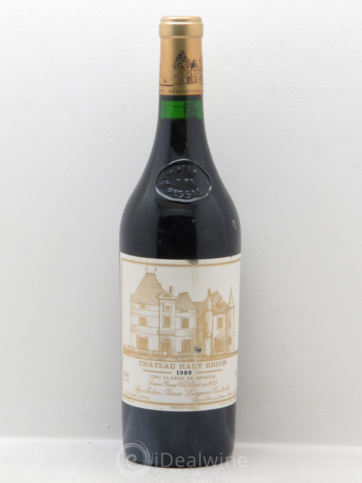 Château Haut Brion 1er Grand Cru Classé 1989 - Lot de 1 bouteille - 0