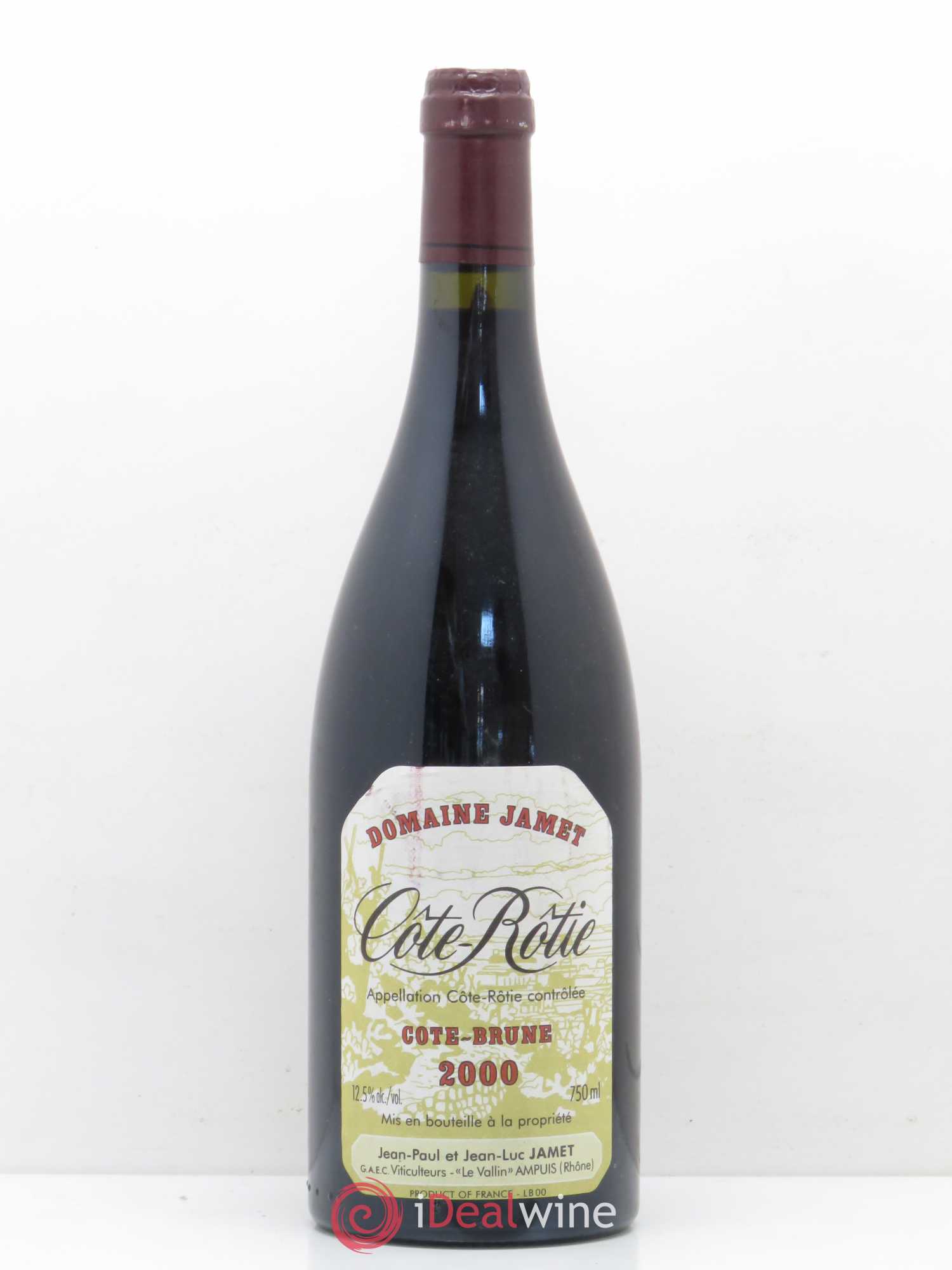 Côte-Rôtie Côte Brune Jamet (Domaine) 2000 - Lot de 1 bouteille - 0