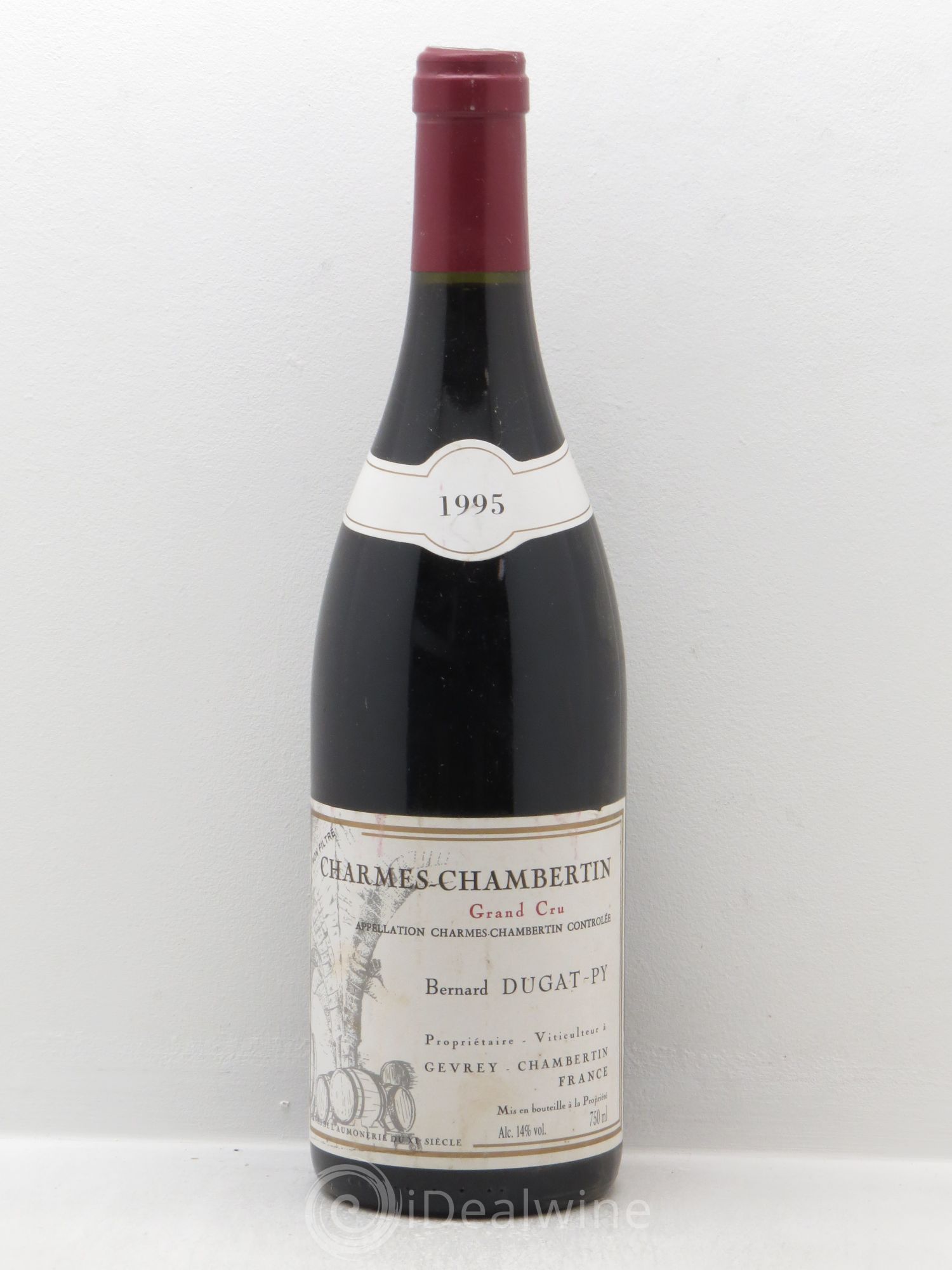 Charmes-Chambertin Grand Cru Dugat-Py 1995 - Lot de 1 bouteille - 0