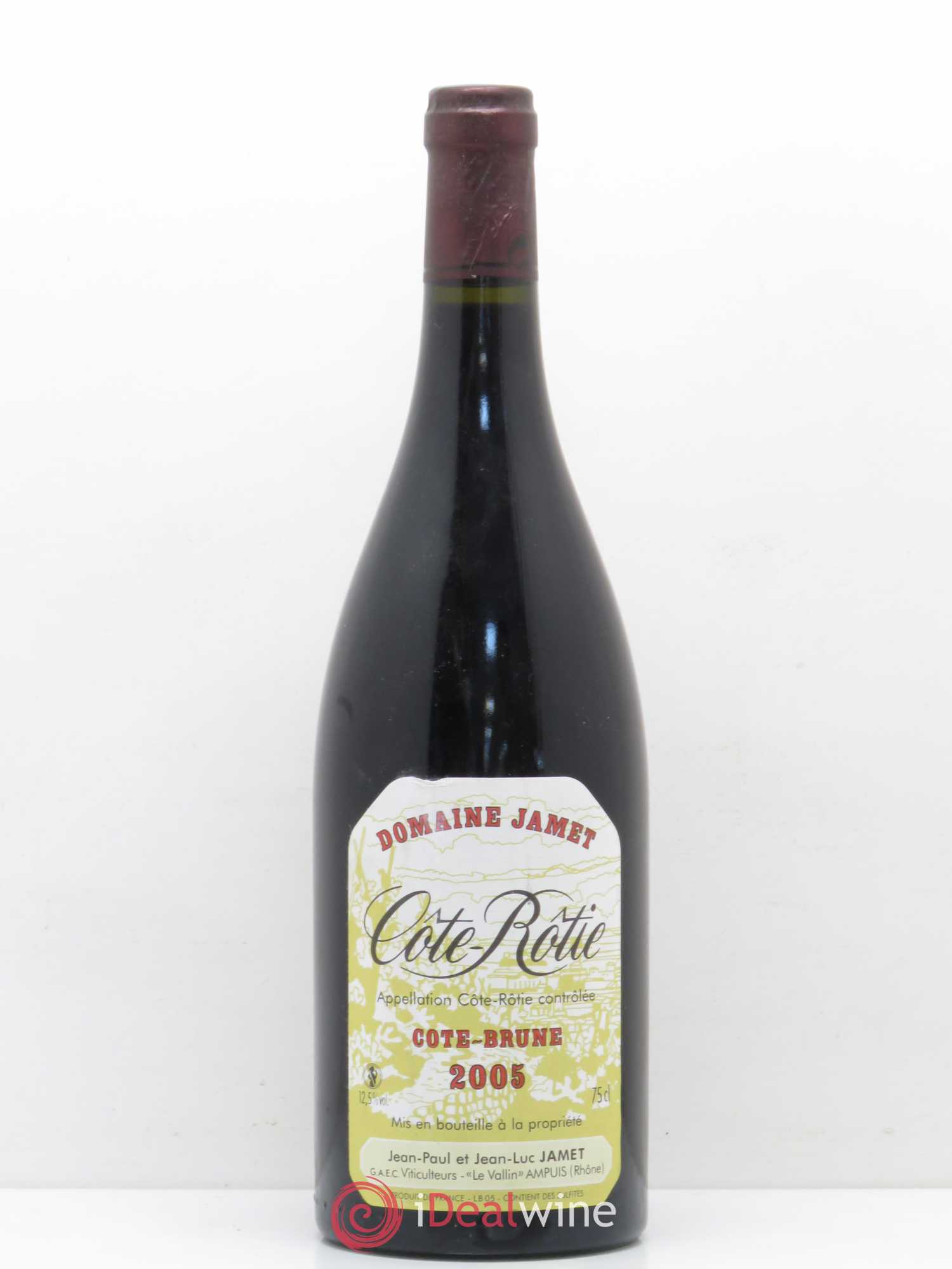 Côte-Rôtie Côte Brune Jamet (Domaine) 2005 - Lot de 1 bouteille - 0