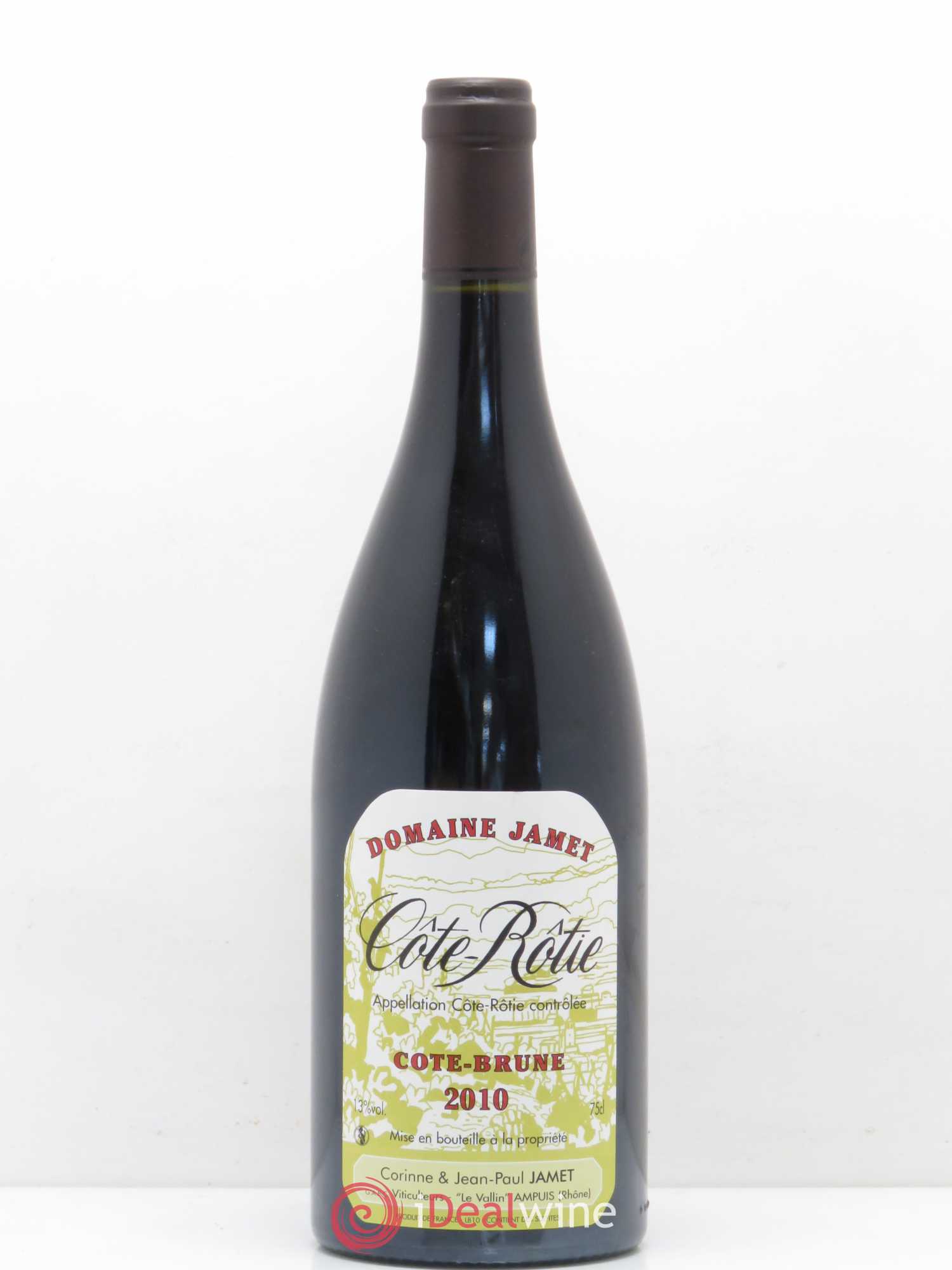Côte-Rôtie Côte Brune Jamet (Domaine) 2010 - Lot de 1 bouteille - 0