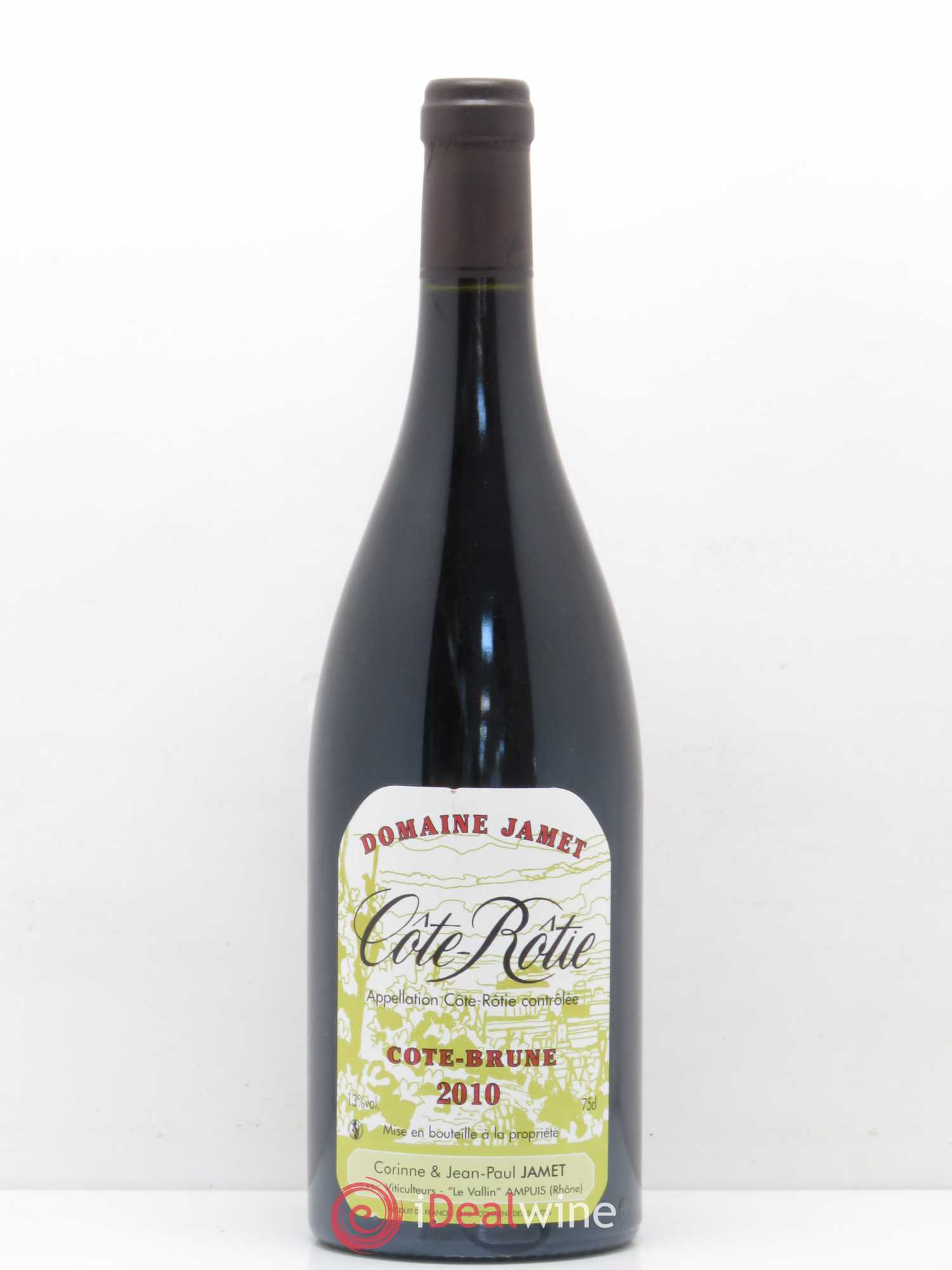 Côte-Rôtie Côte Brune Jamet (Domaine) 2010 - Lot de 1 bouteille - 0