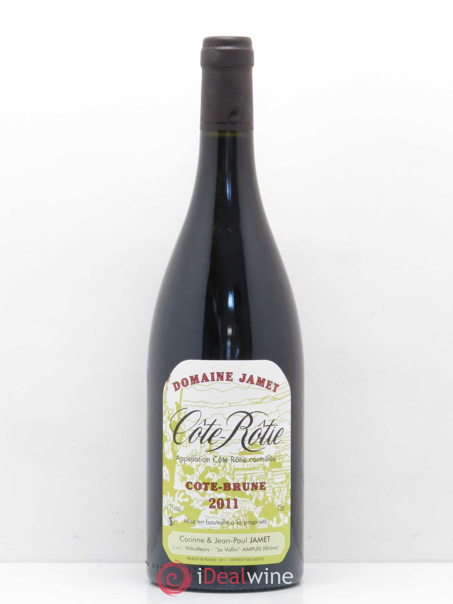 Côte-Rôtie Côte Brune Jamet (Domaine) 2011 - Lot de 1 bouteille - 0
