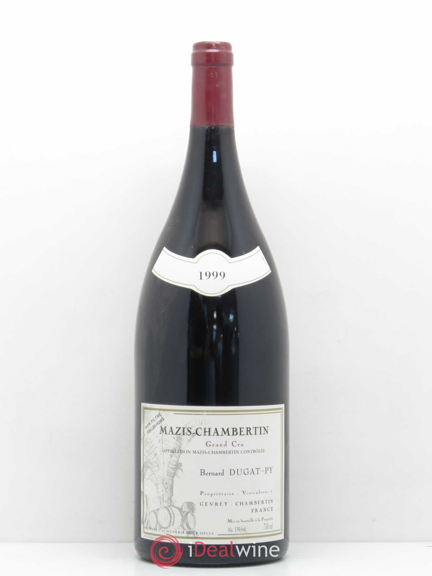 Mazis-Chambertin Grand Cru Vieilles Vignes Dugat-Py 1999 - Lot de 1 magnum - 0