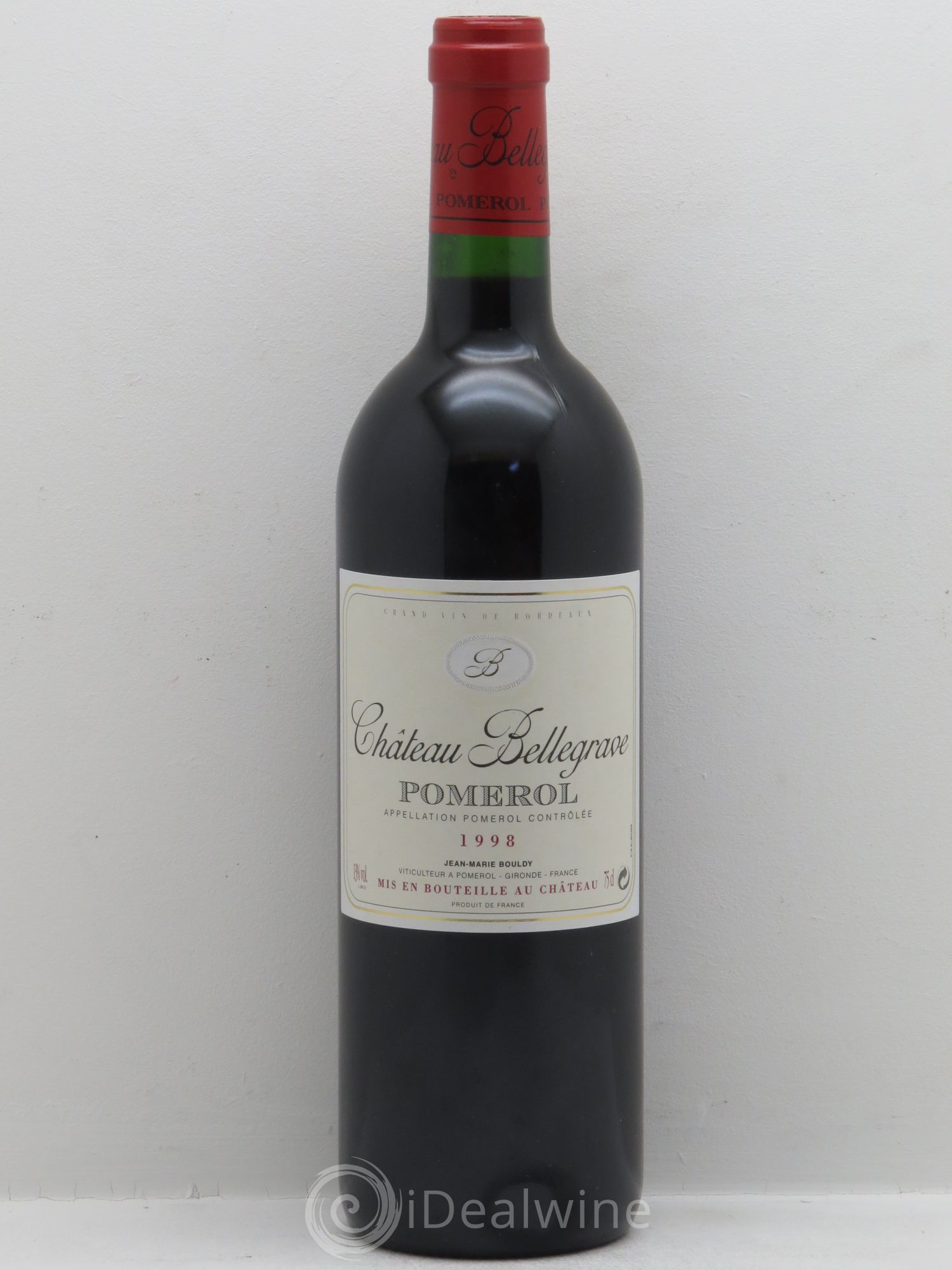 Château Bellegrave 1998 - Lot de 1 bouteille - 0