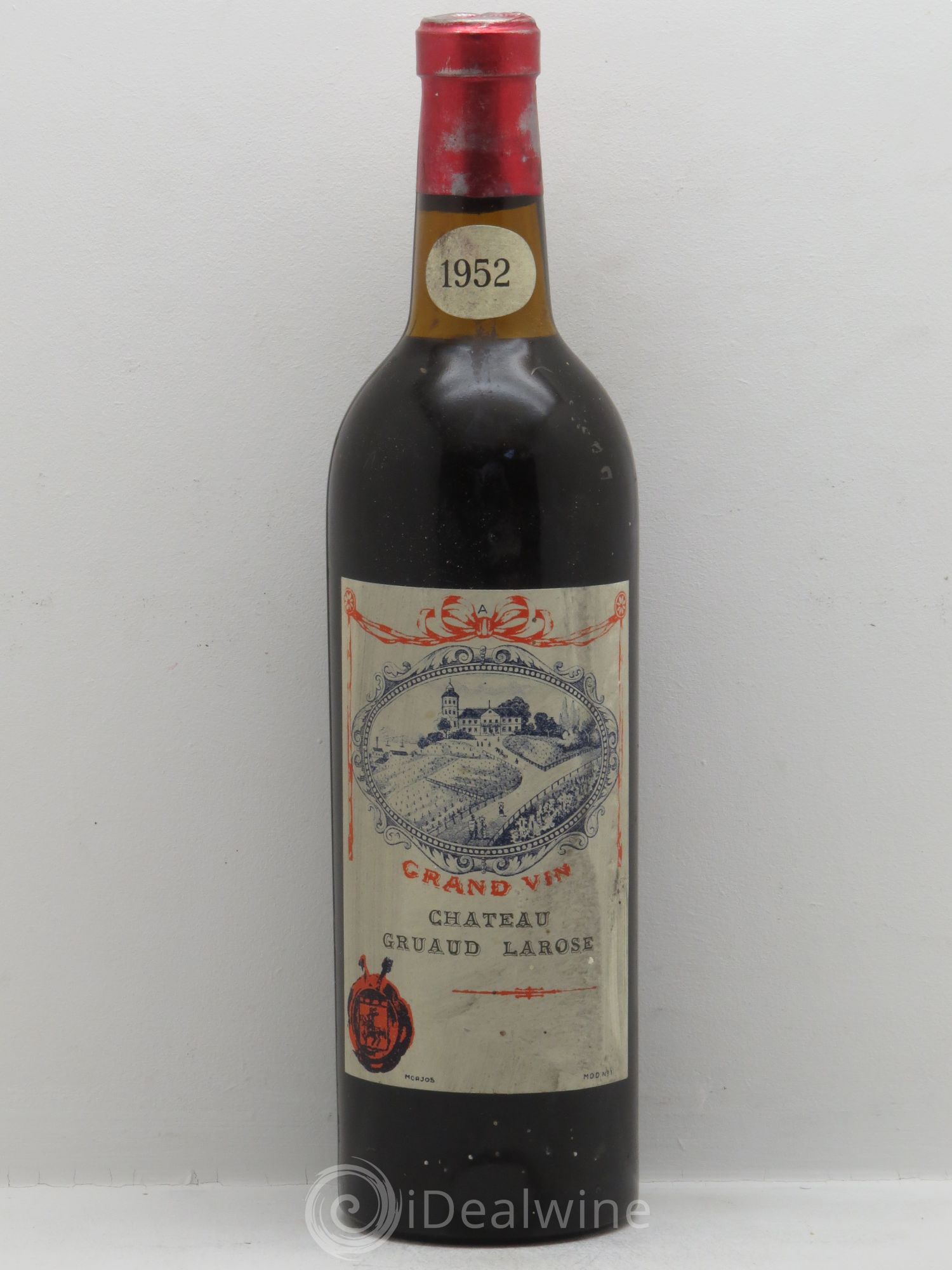Château Gruaud Larose 2ème Grand Cru Classé (mise négoce) 1952 - Lot de 1 bouteille - 0