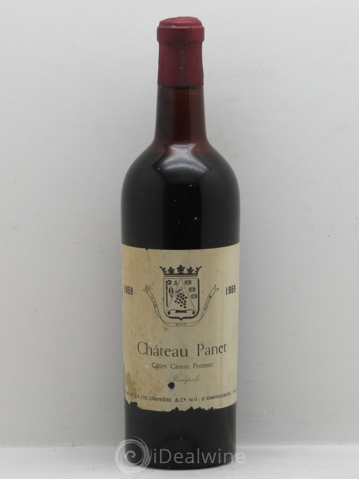 Canon-Fronsac Château Panet 1959 - Lot de 1 bouteille - 0