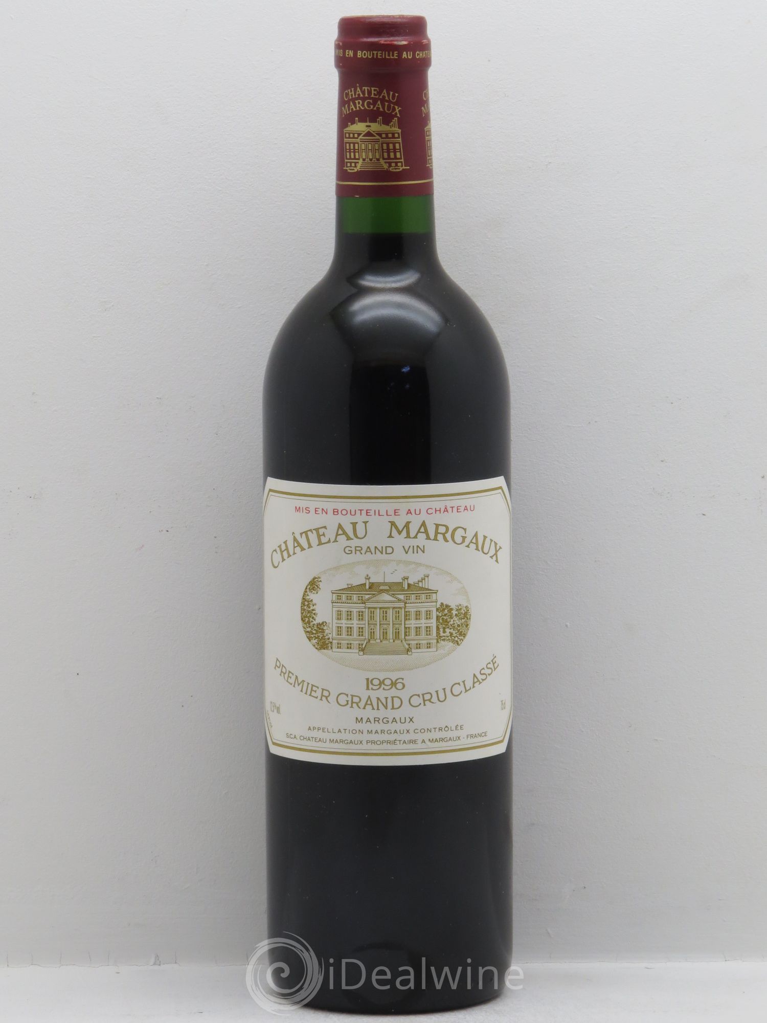 Château Margaux 1er Grand Cru Classé 1996 - Lot de 1 bouteille - 0