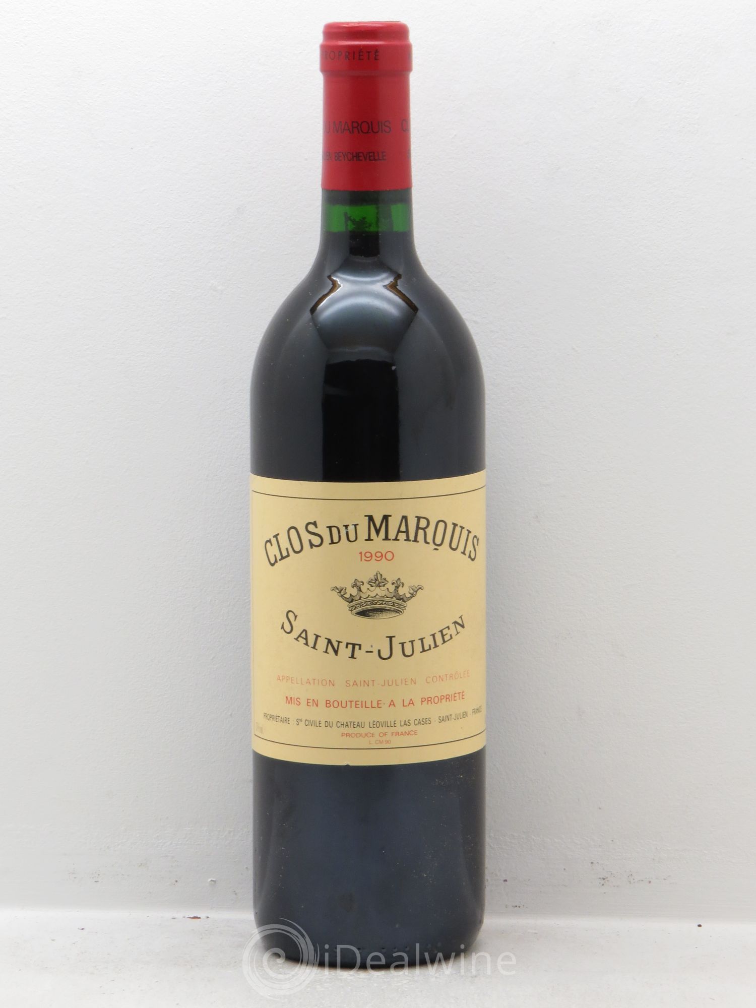 Clos du Marquis 1990 - Lot de 1 bouteille - 0