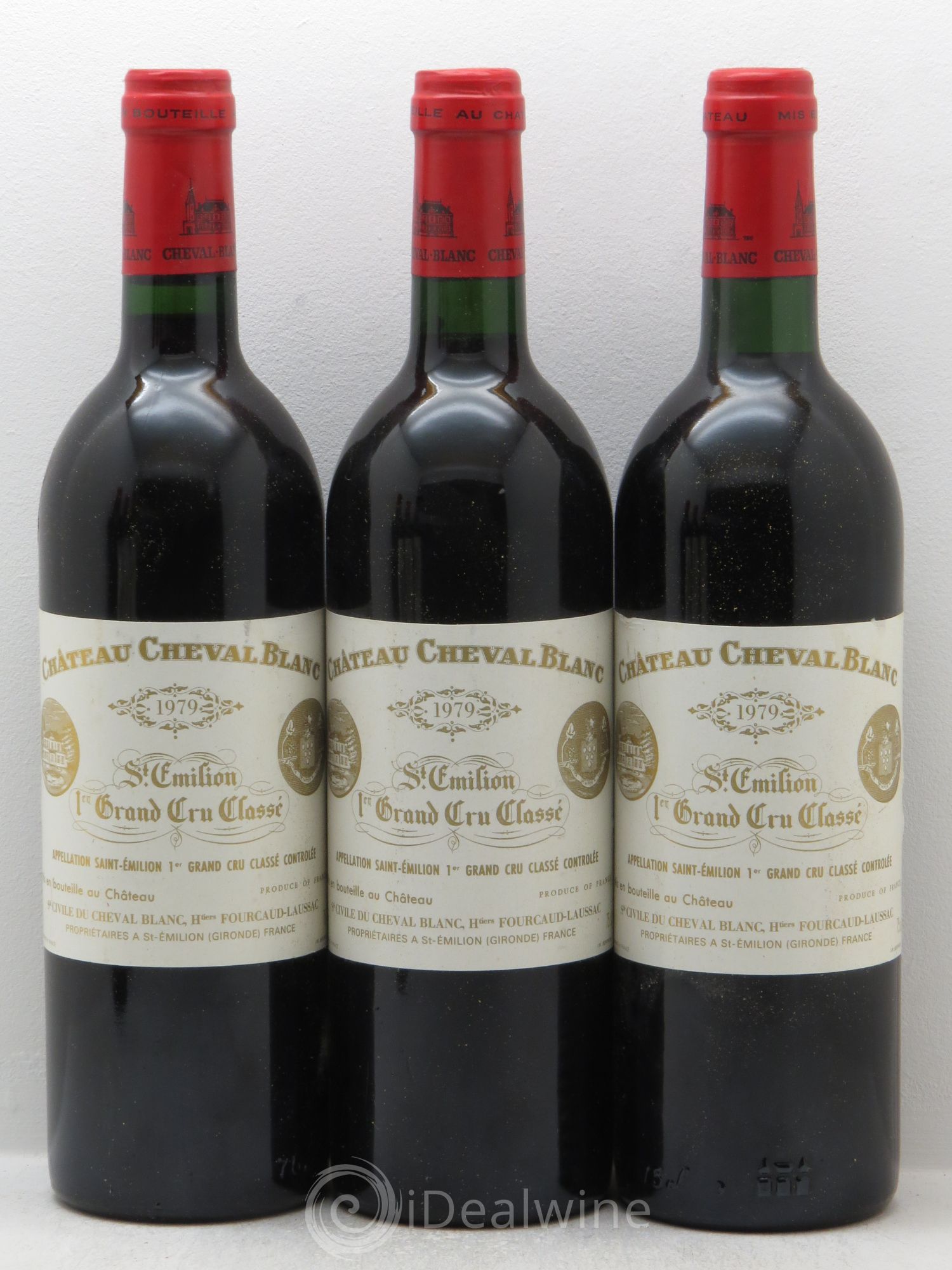 Château Cheval Blanc 1er Grand Cru Classé A 1979 - Lot de 6 bouteilles - 1