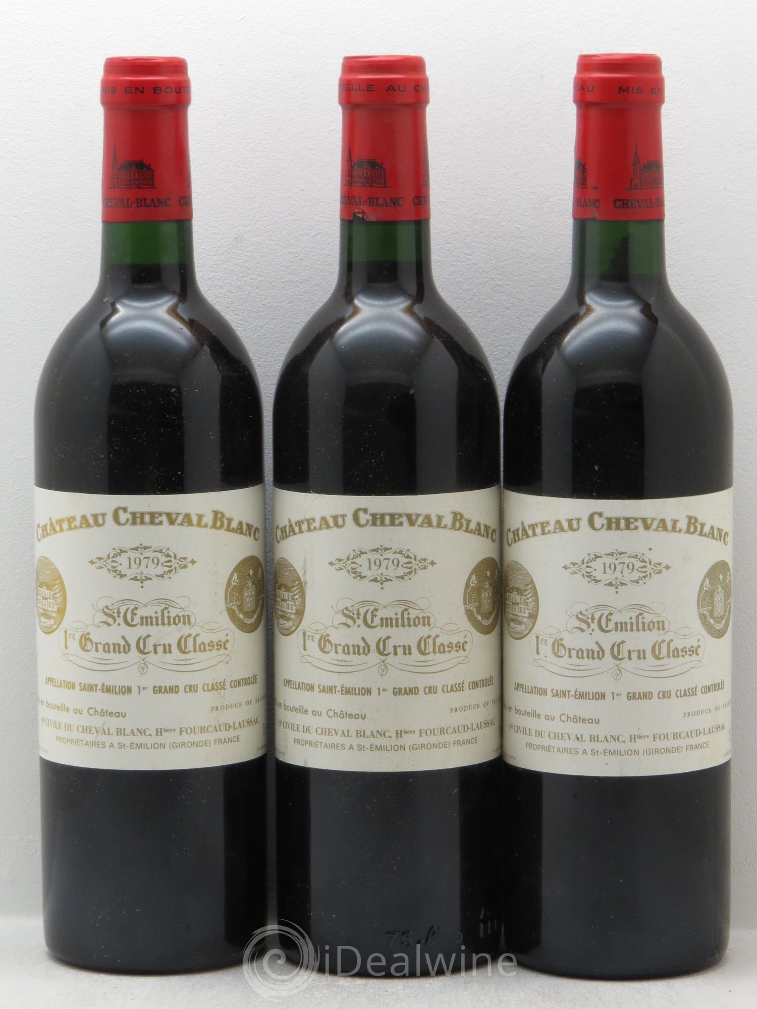 Château Cheval Blanc 1er Grand Cru Classé A 1979 - Lot de 6 bouteilles - 2