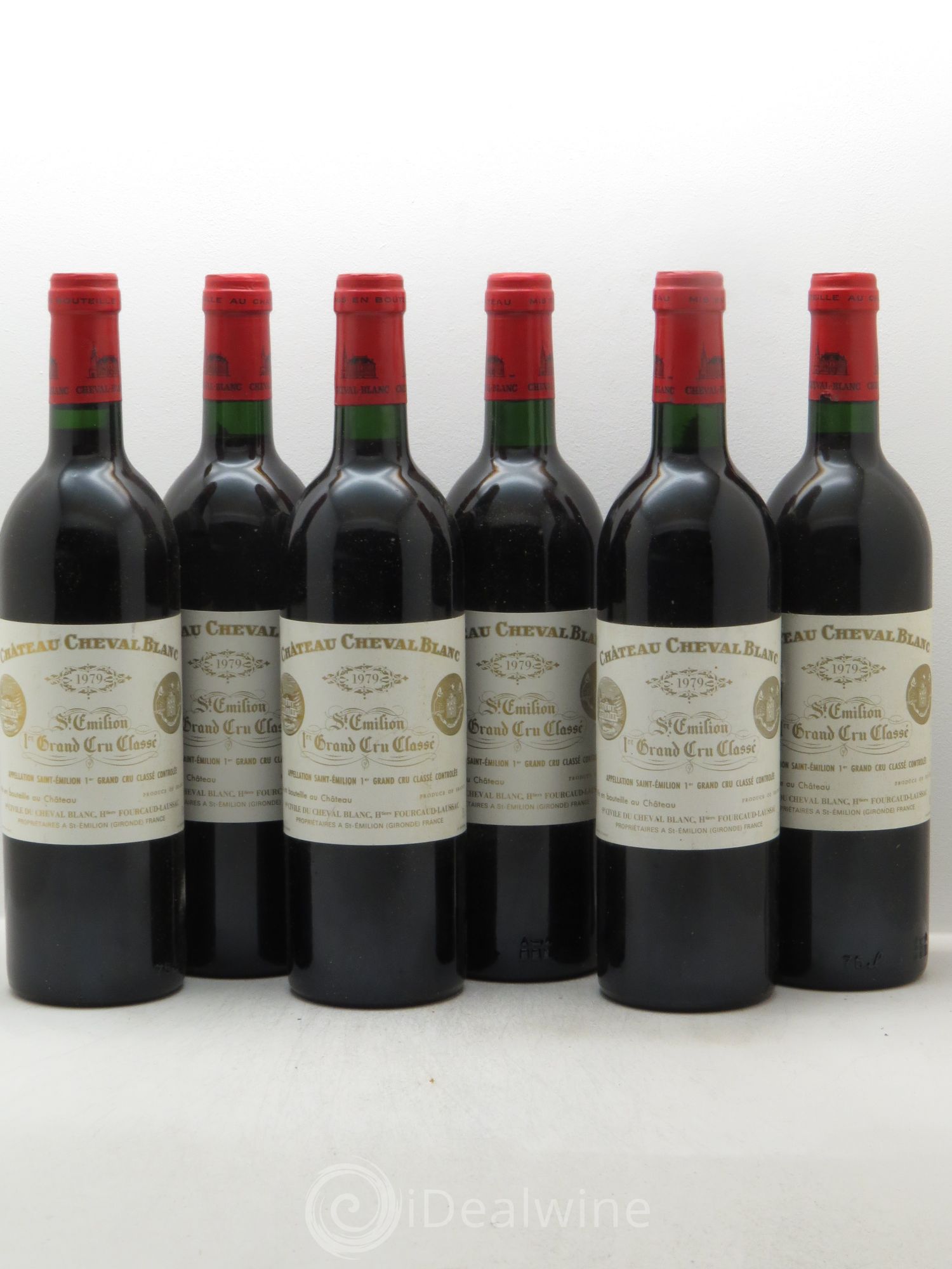 Château Cheval Blanc 1er Grand Cru Classé A 1979 - Lot de 6 bouteilles - 0