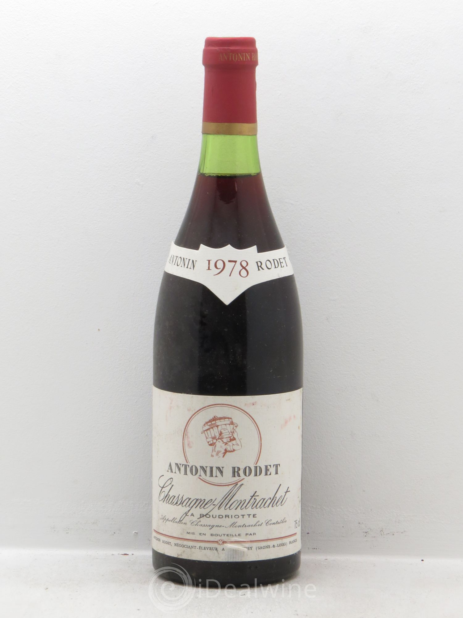 Chassagne-Montrachet 1er Cru Antonin Rodet 1978 - Lot de 1 bouteille - 0
