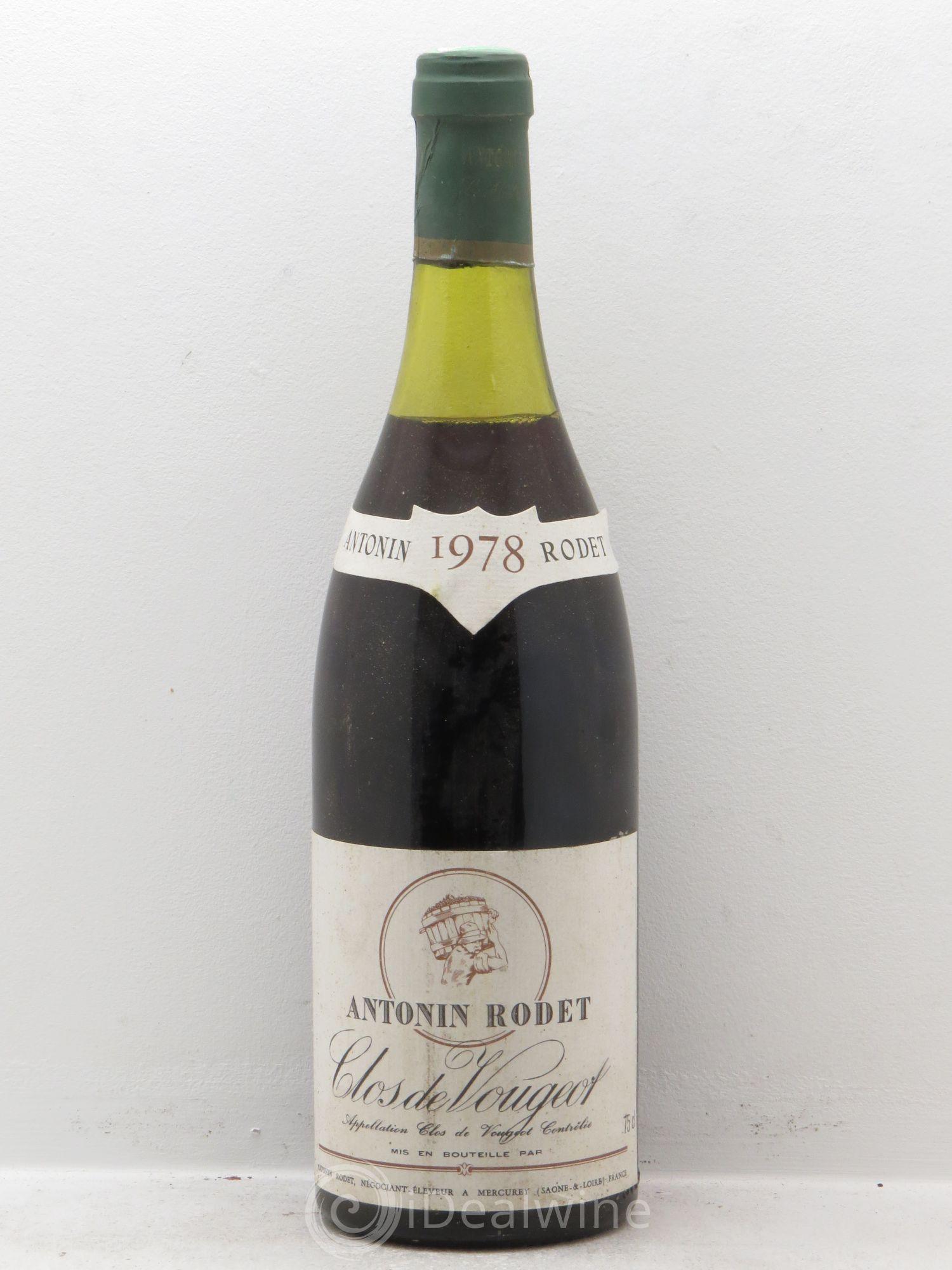Clos de Vougeot Grand Cru 1978 - Lot de 1 bouteille - 0