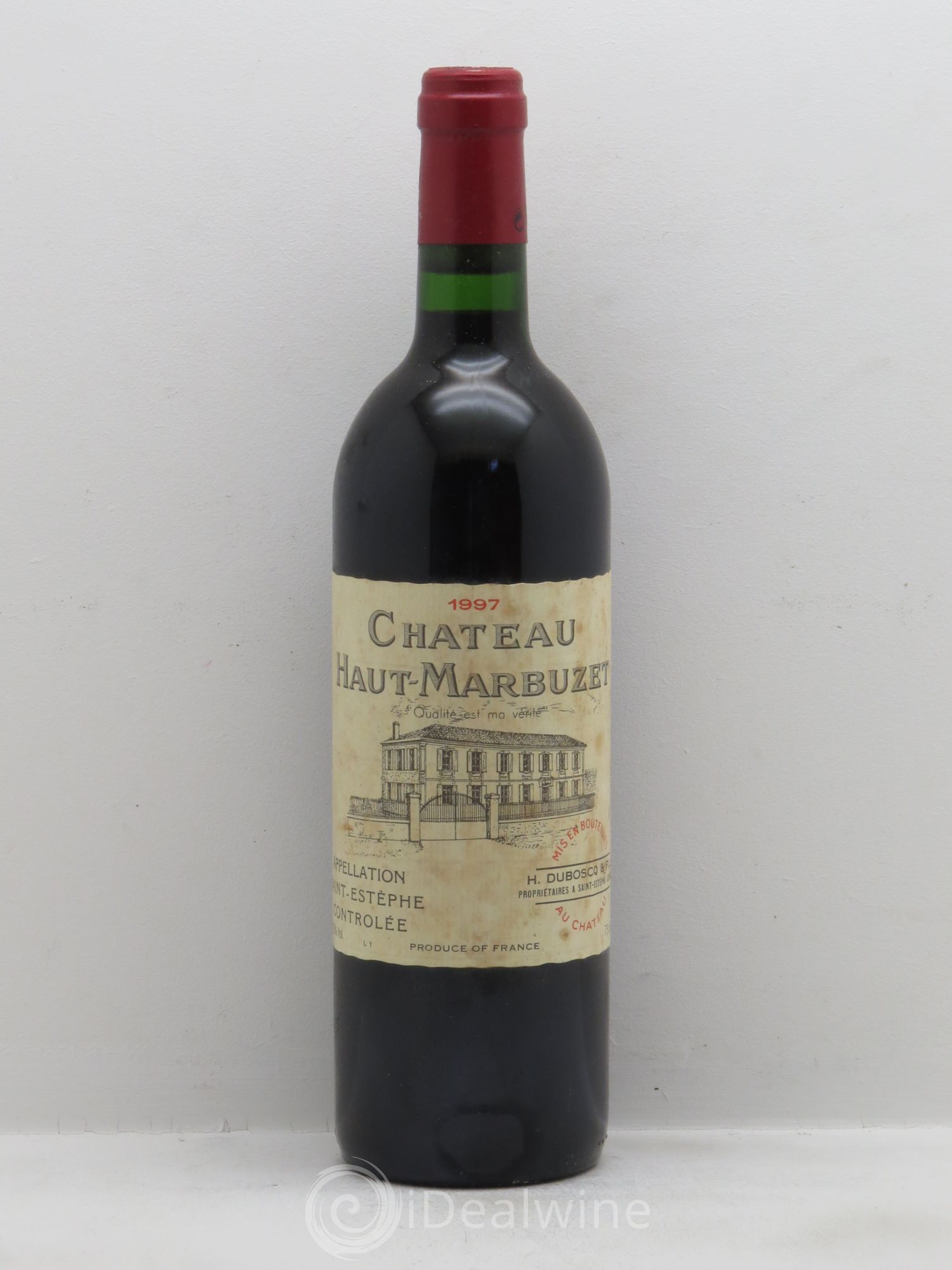 Château Haut Marbuzet 1997 - Lot de 1 bouteille - 0