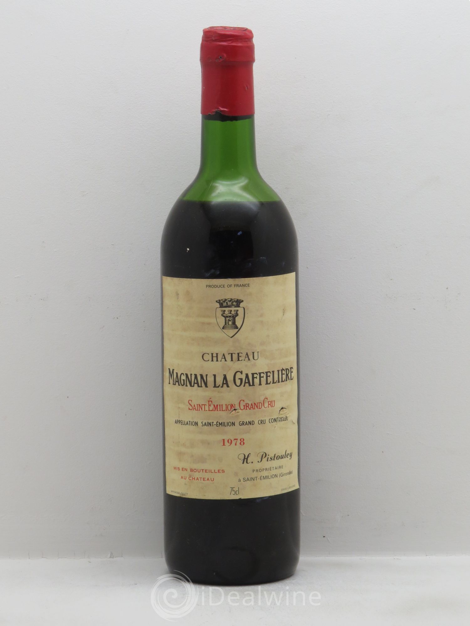 Château Magnan la Gaffelière 1978 - Lot de 1 bouteille - 0