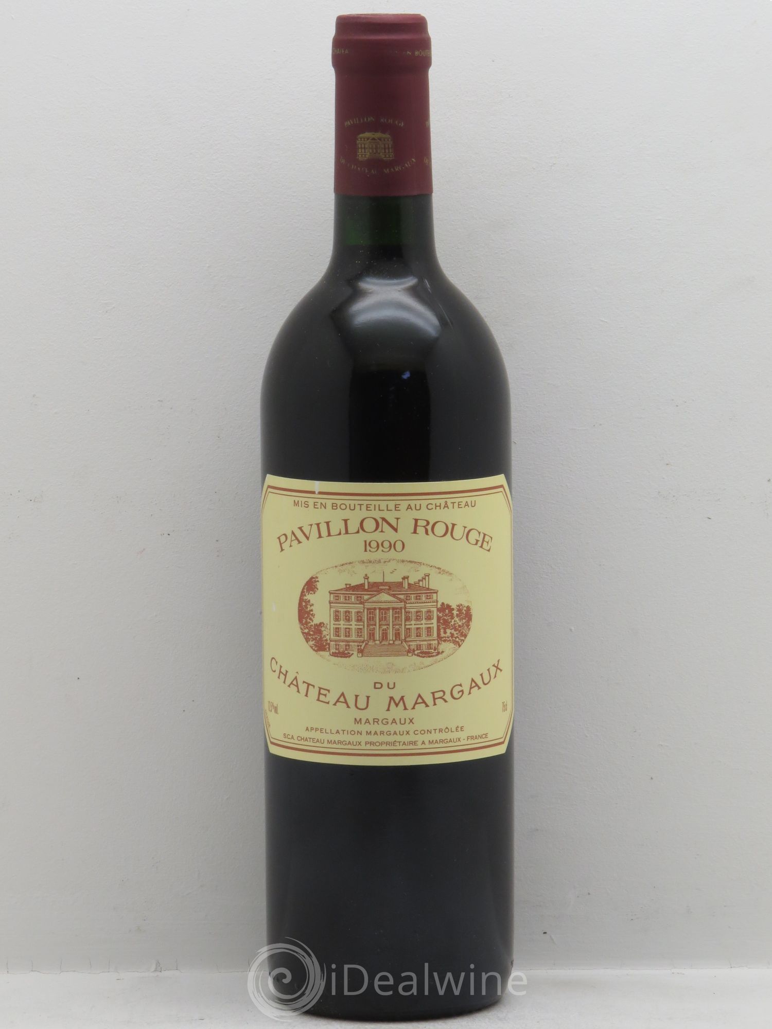 Pavillon Rouge du Château Margaux Second Vin 1990 - Lot de 1 bouteille - 0