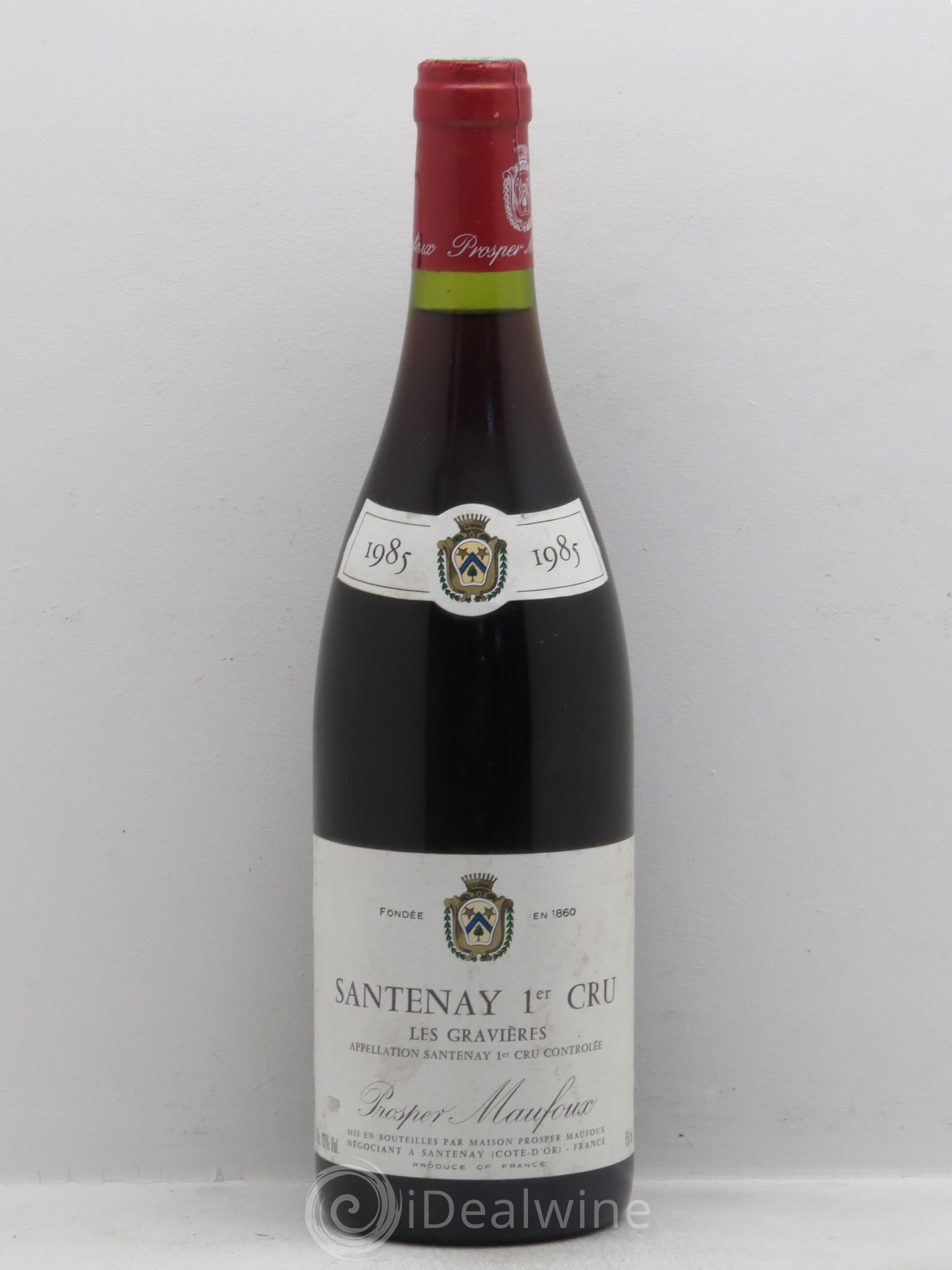 Santenay 1er Cru Prosper Maufoux 1985 - Lot de 1 bouteille - 0