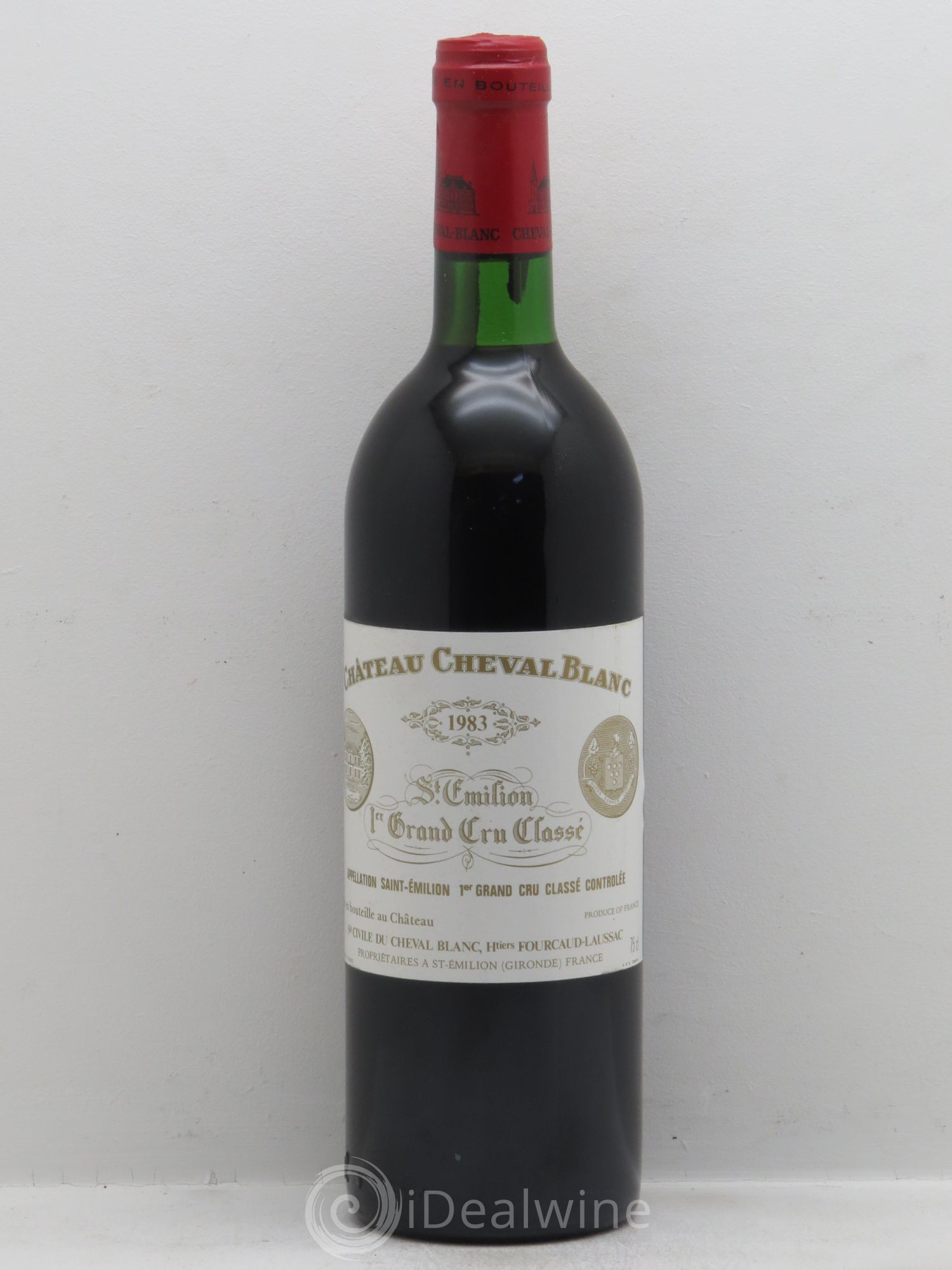 Château Cheval Blanc 1er Grand Cru Classé A 1983 - Lot de 1 bouteille - 0