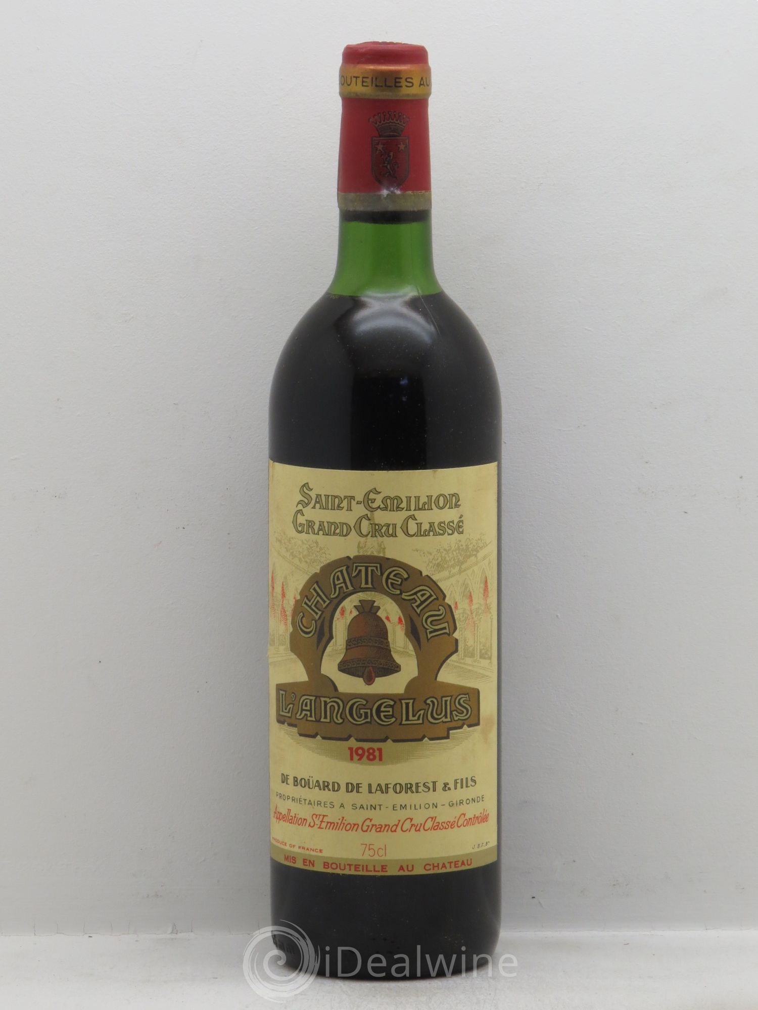 Château Angélus 1er Grand Cru Classé A 1981 - Lot de 6 bouteilles - 0