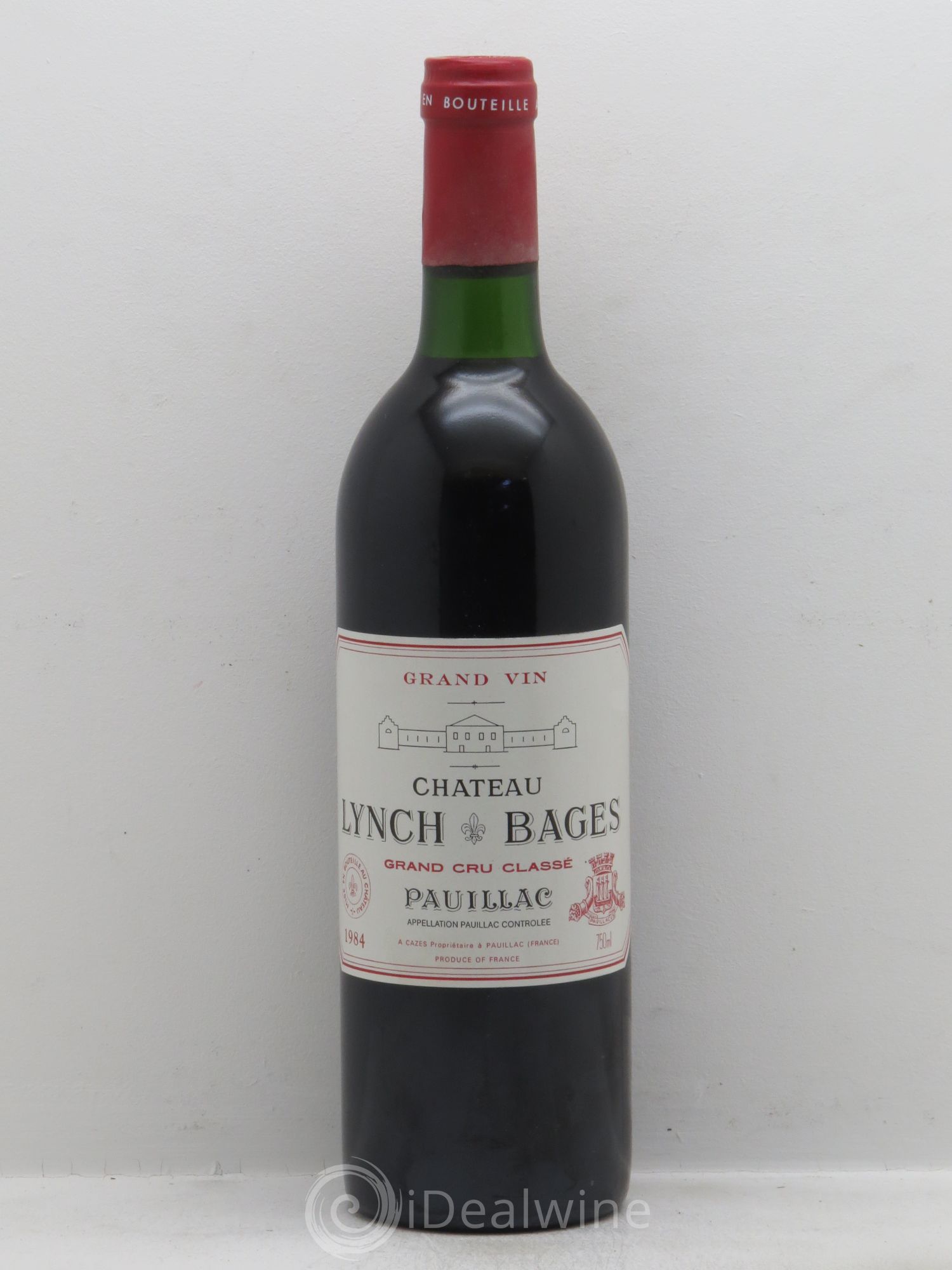Château Lynch Bages 5ème Grand Cru Classé 1984 - Lot de 1 bouteille - 0