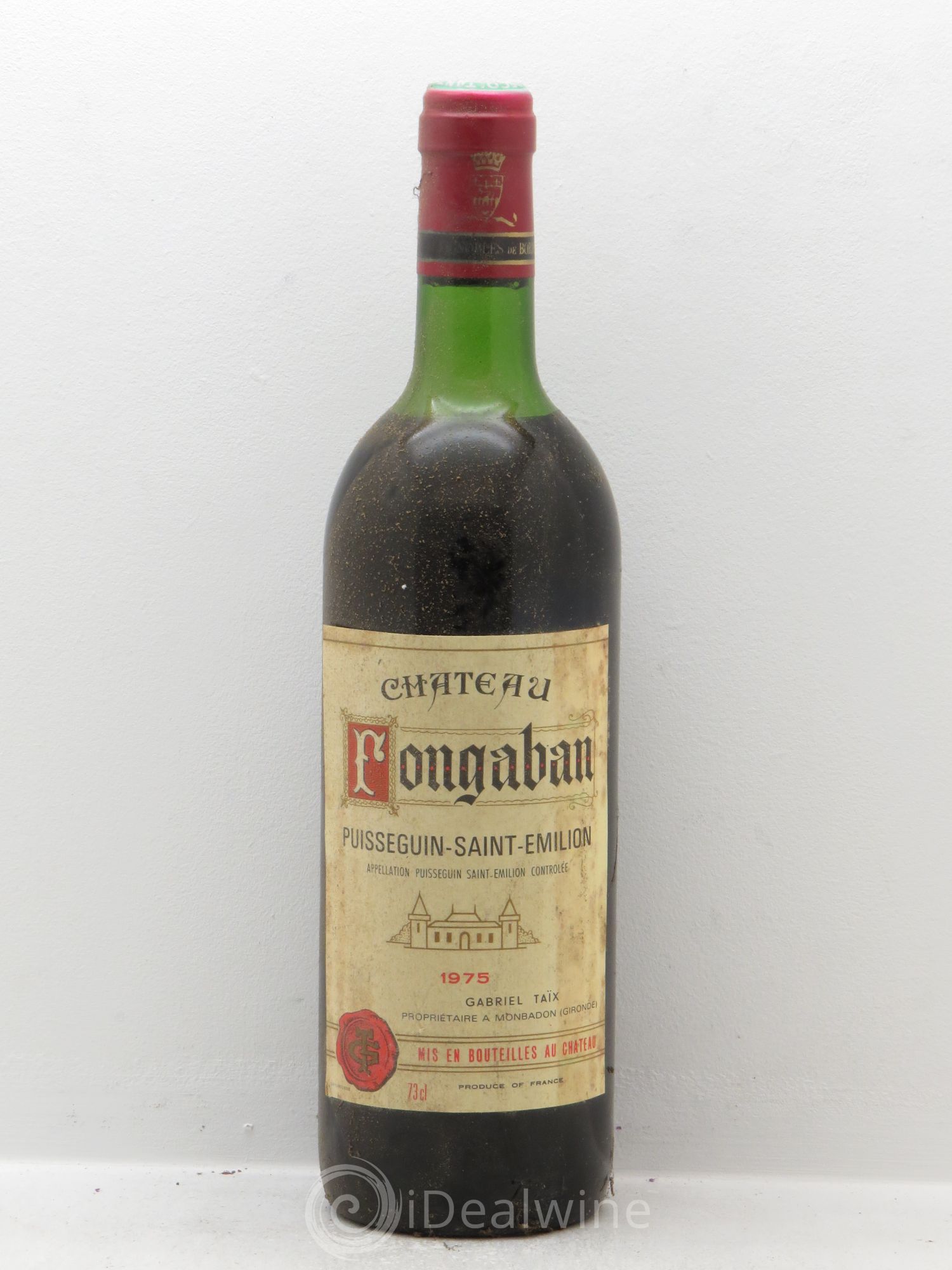 Bordeaux Château Fongaban Puisseguin Saint Emilion 1975 - Posten von 1 Flasche - 0