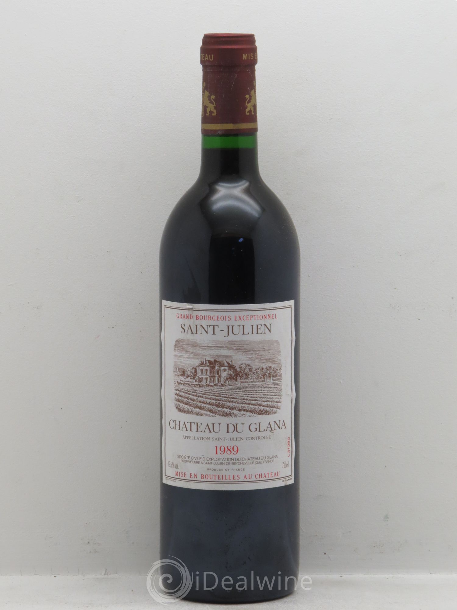 Château du Glana 1989 - Lot de 1 bouteille - 0