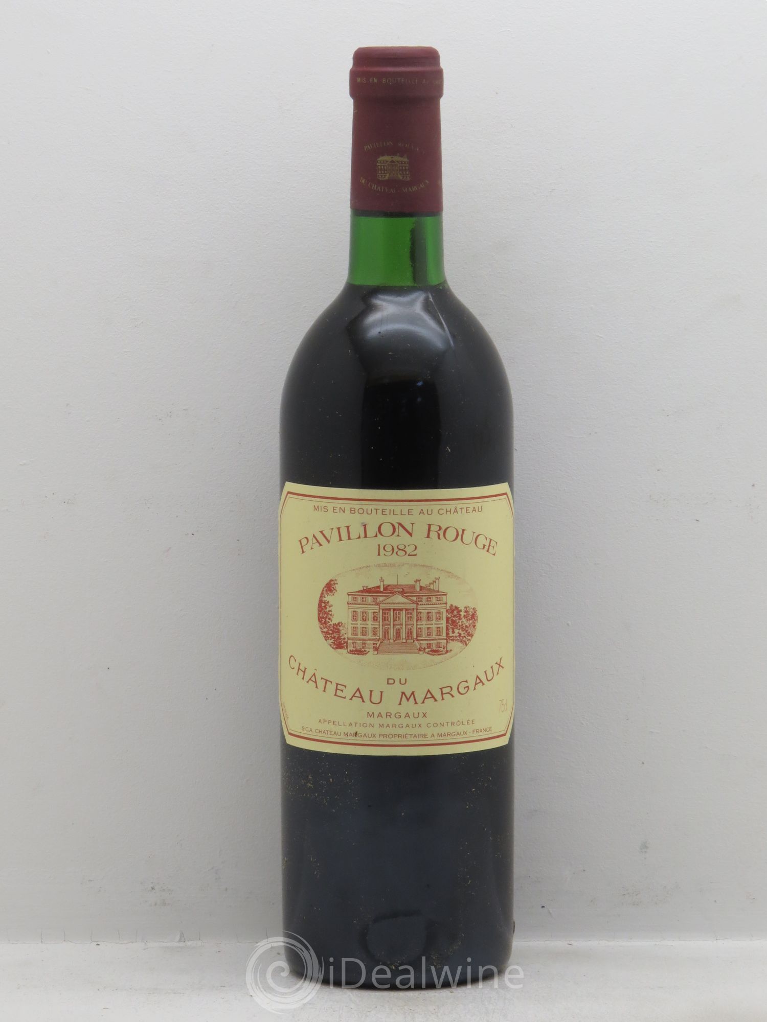 Pavillon Rouge du Château Margaux Second Vin 1982 - Lot de 6 bouteilles - 0