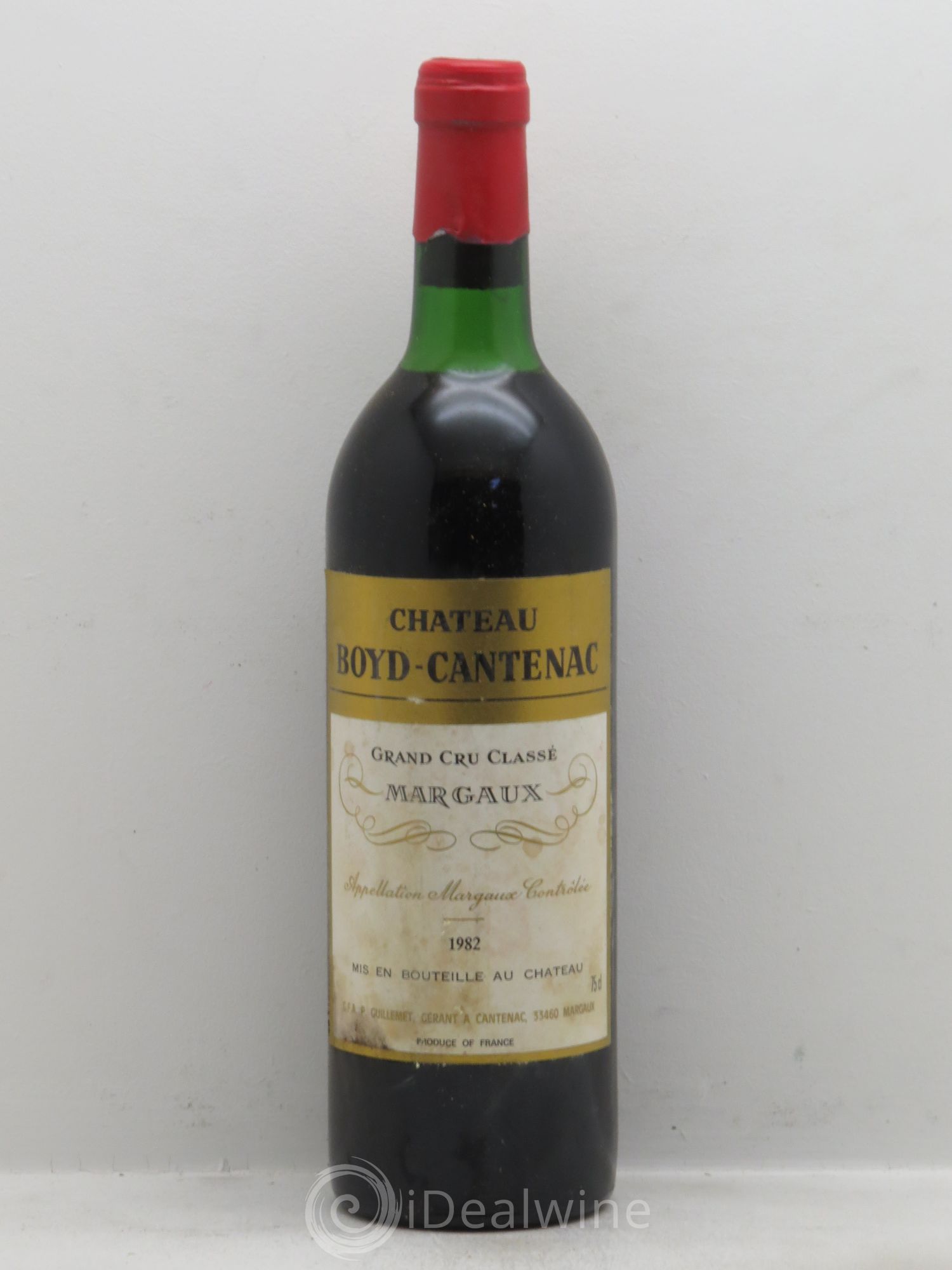 Château Boyd Cantenac 3ème Grand Cru Classé 1982 - Lot de 6 bouteilles - 0
