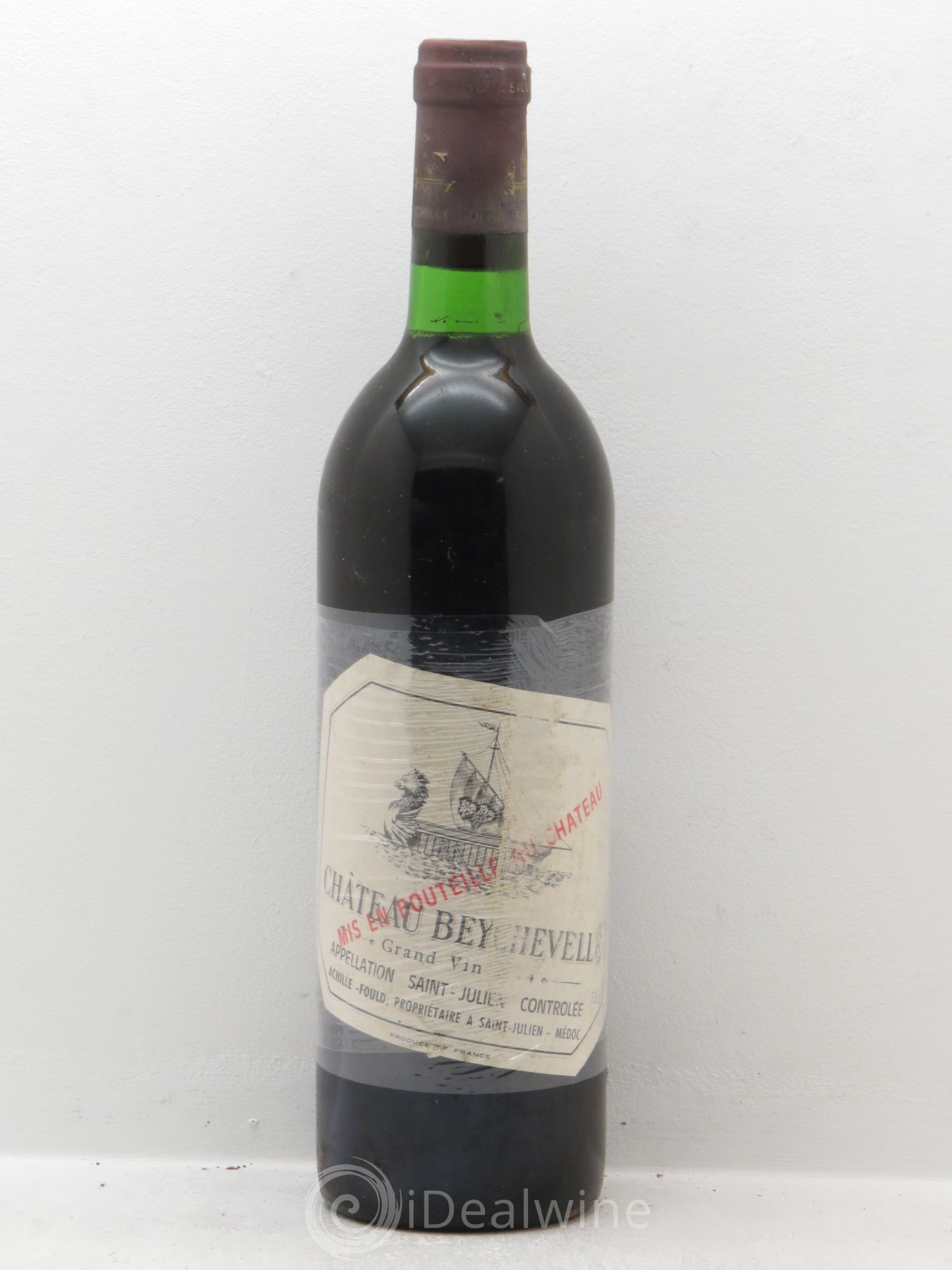 Château Beychevelle 4ème Grand Cru Classé 1974 - Lot de 1 bouteille - 0