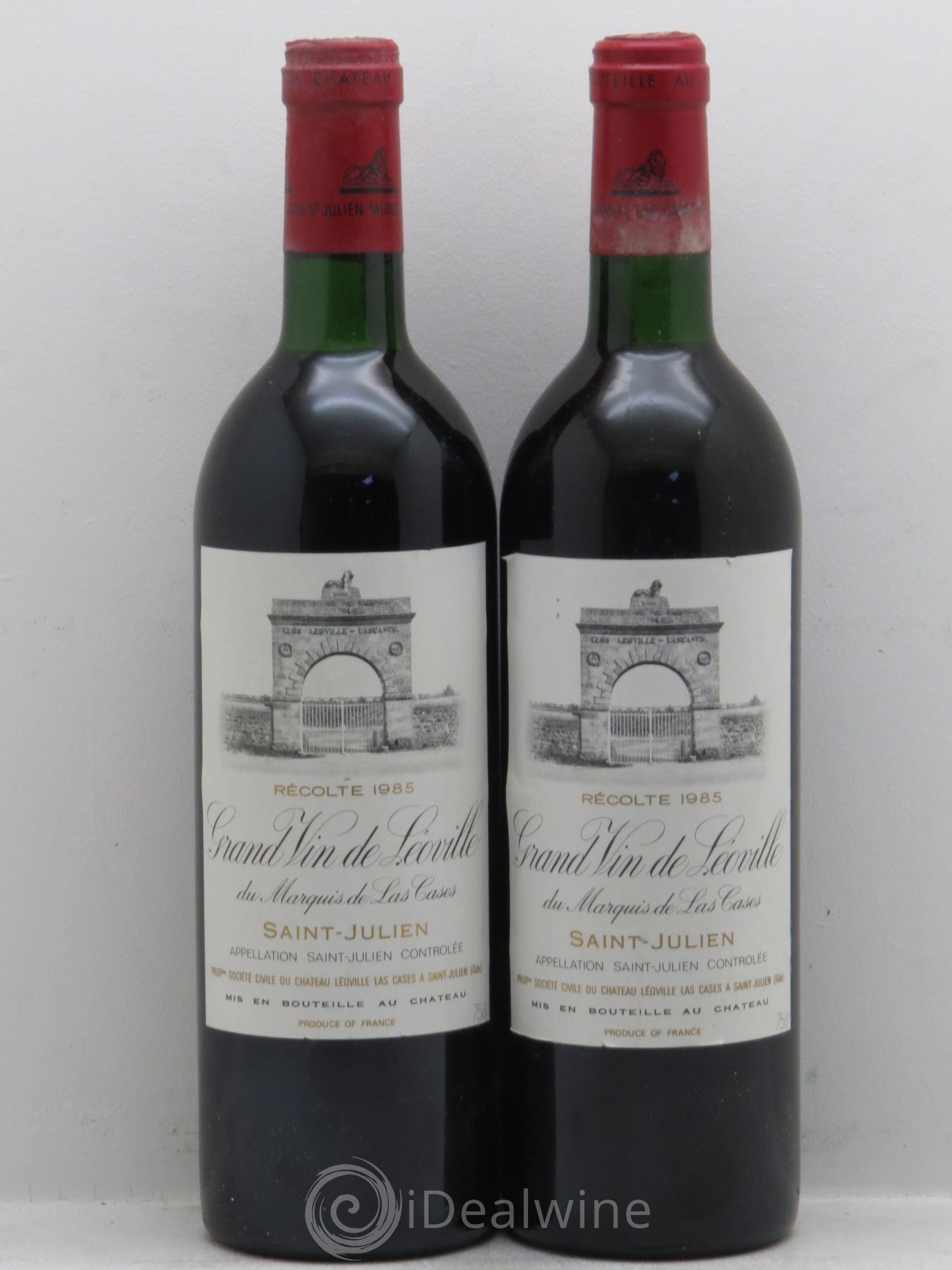 Château Léoville Las Cases 2ème Grand Cru Classé 1985 - Lot de 2 bouteilles - 0
