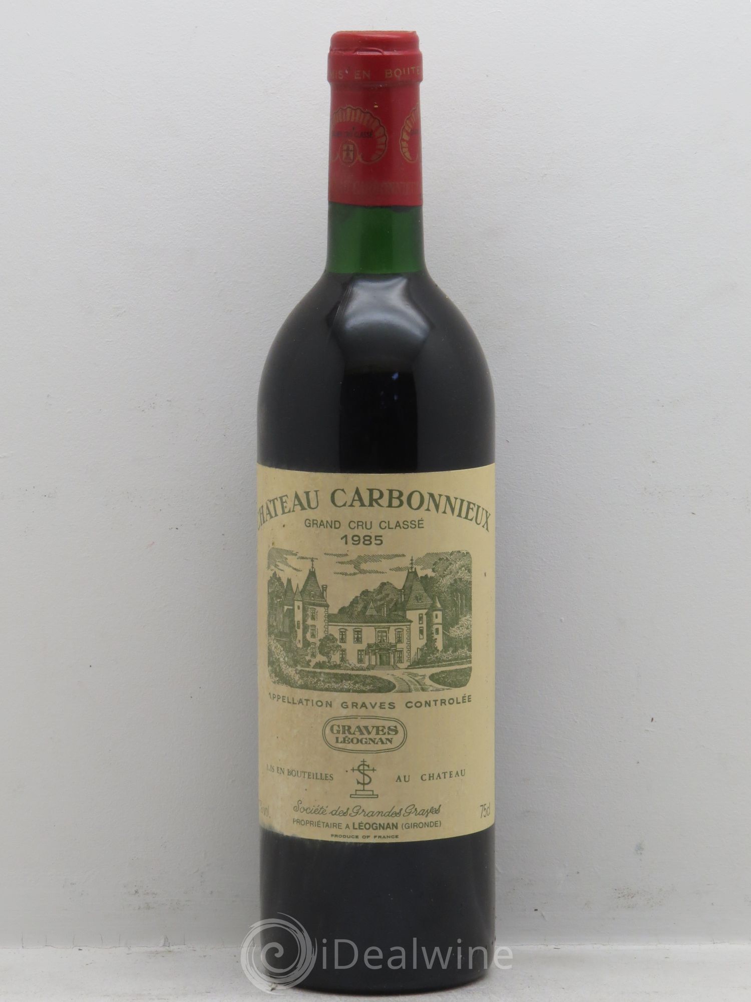 Château Carbonnieux Cru Classé de Graves 1985 - Lot de 1 bouteille - 0