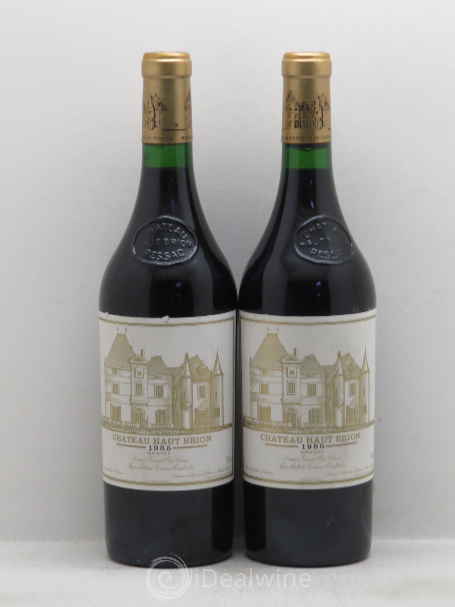 Château Haut Brion 1er Grand Cru Classé 1985 - Lot de 2 bouteilles - 0
