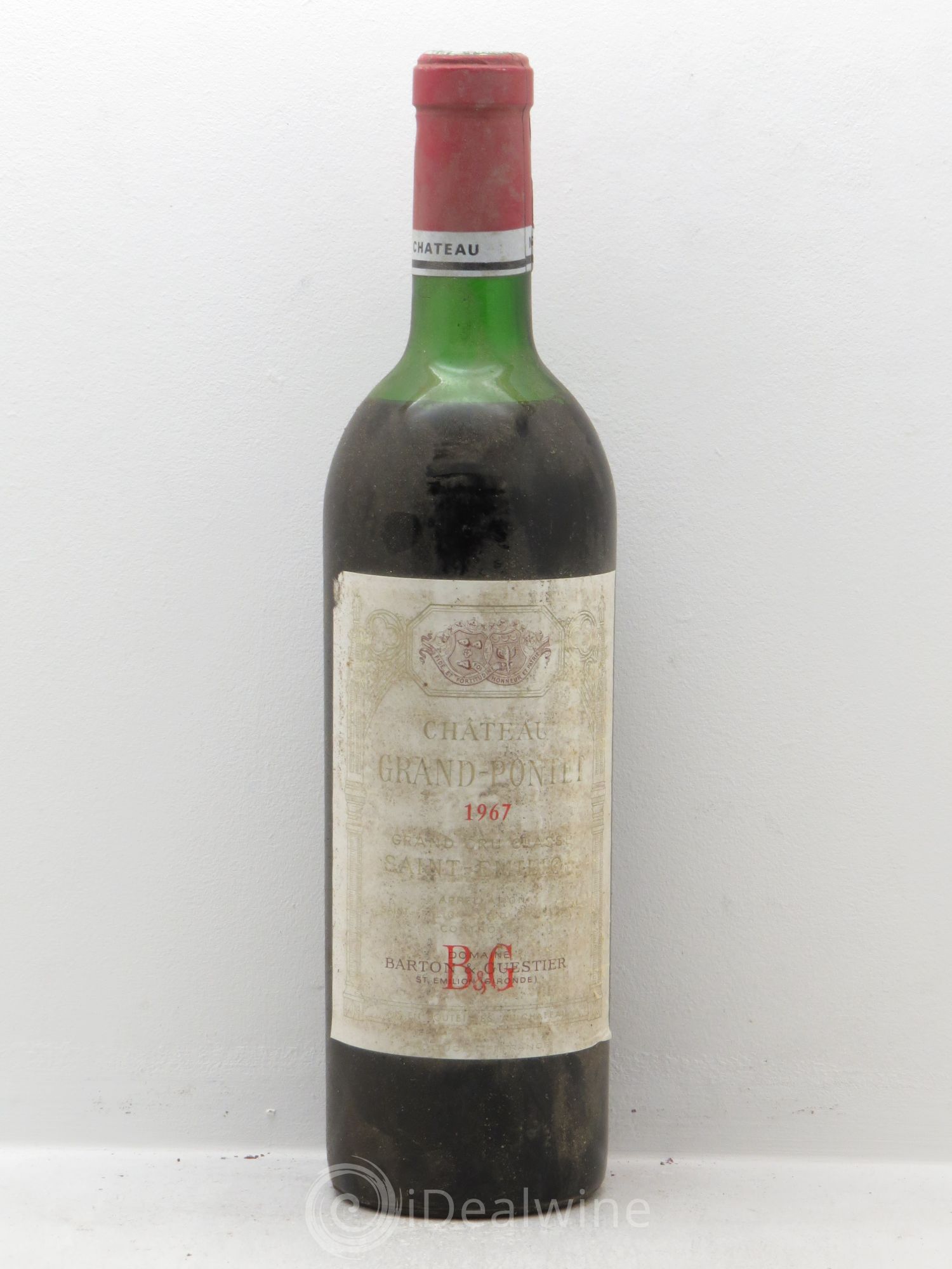 Château Grand Pontet Grand Cru Classé 1967 - Lot de 6 bouteilles - 0