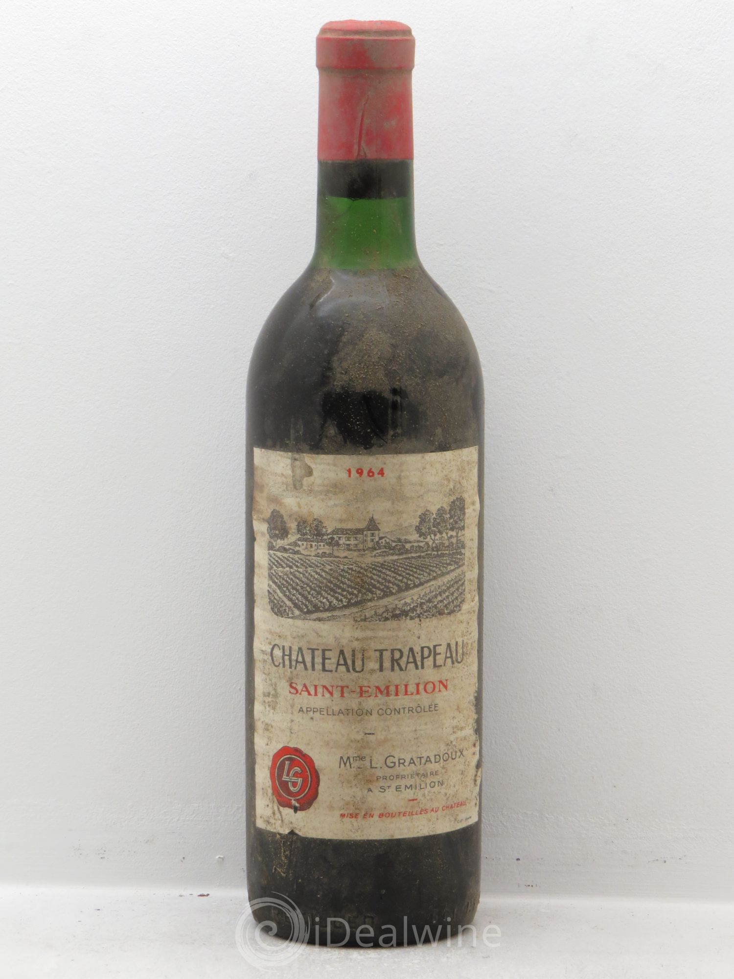 Saint-Émilion Château Trapeau 1964 - Posten von 1 Flasche - 0