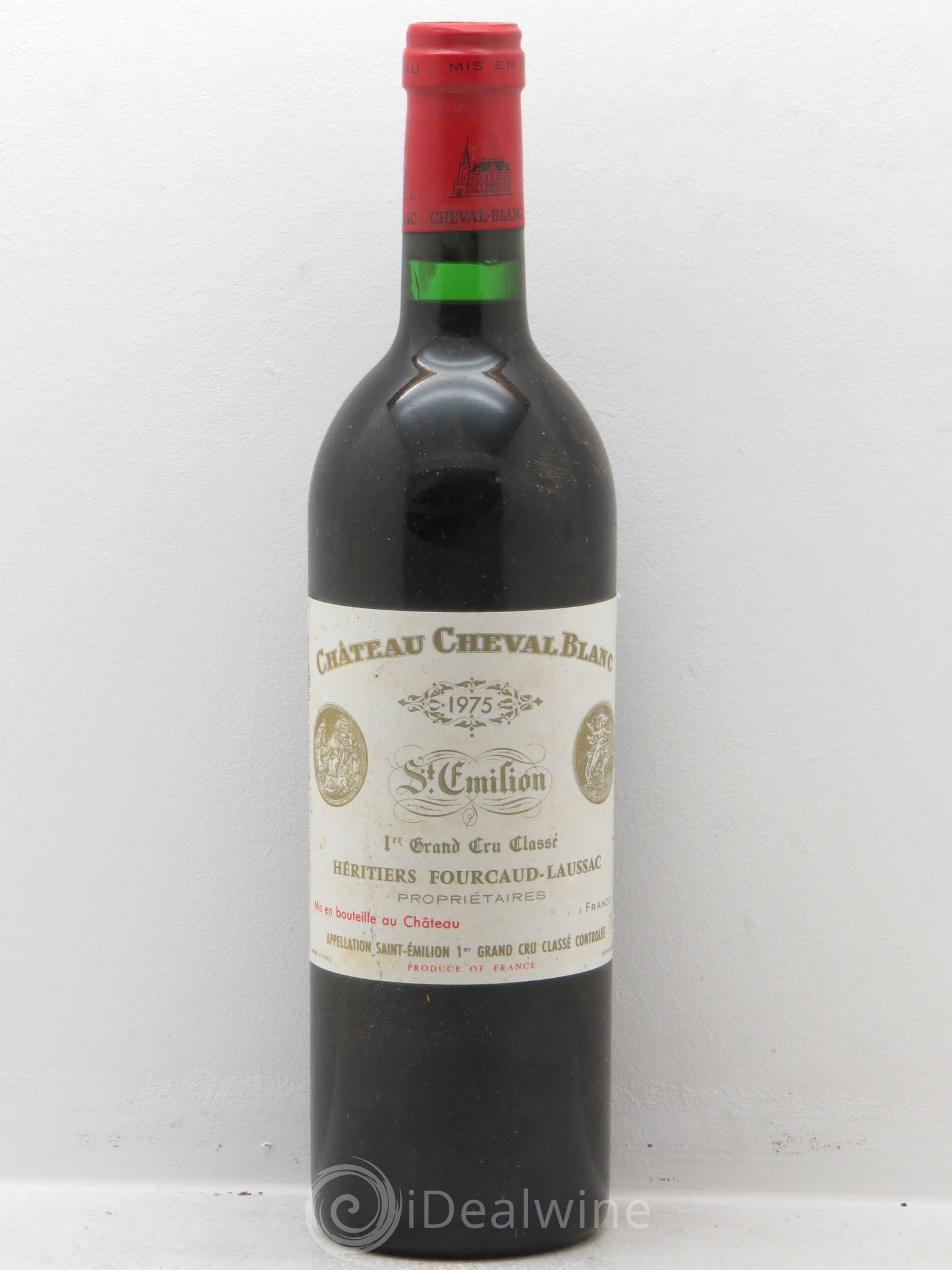 Château Cheval Blanc 1er Grand Cru Classé A 1975 - Lot de 1 bouteille - 0