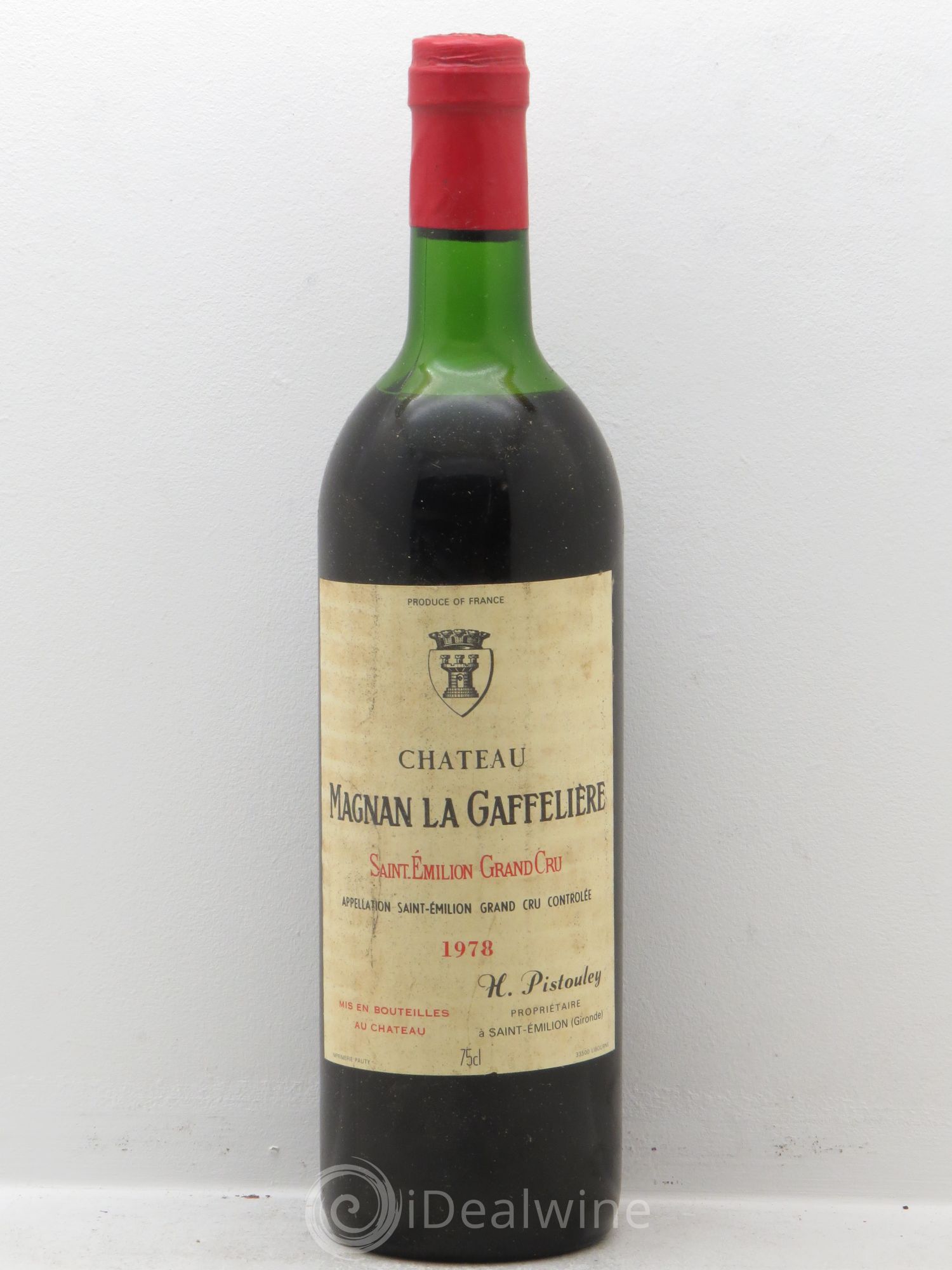 Château Magnan la Gaffelière 1978 - Lot de 6 bouteilles - 0