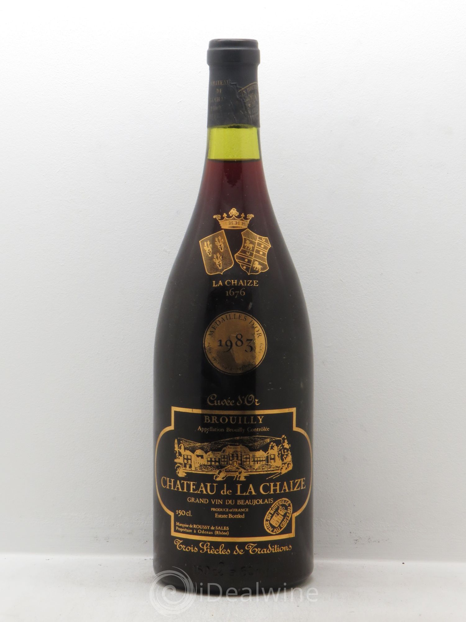 Brouilly Château de la Chaize 1983 - Posten von 1 Magnum - 0